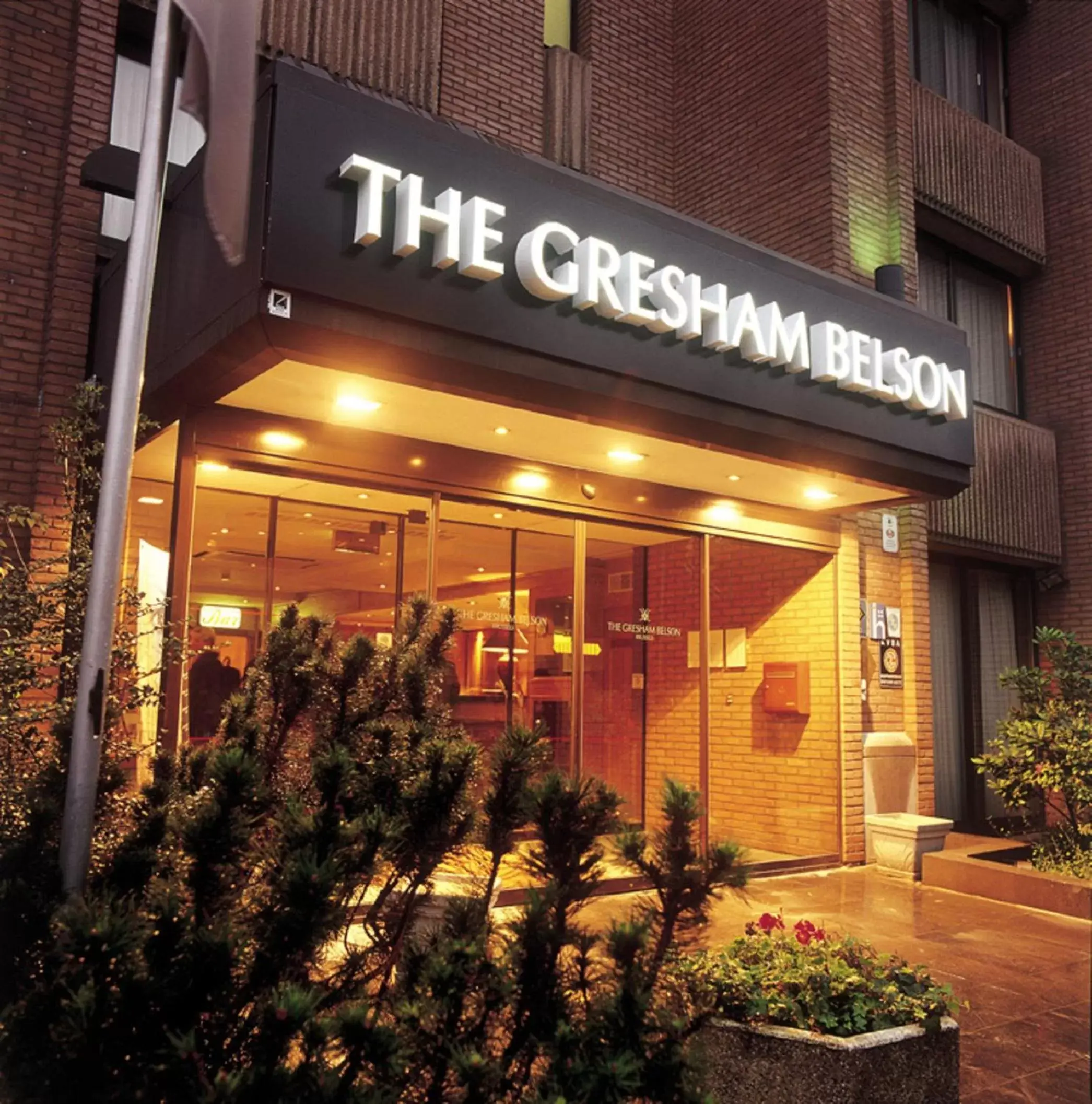 Facade/entrance in Gresham Belson Hotel Brussels