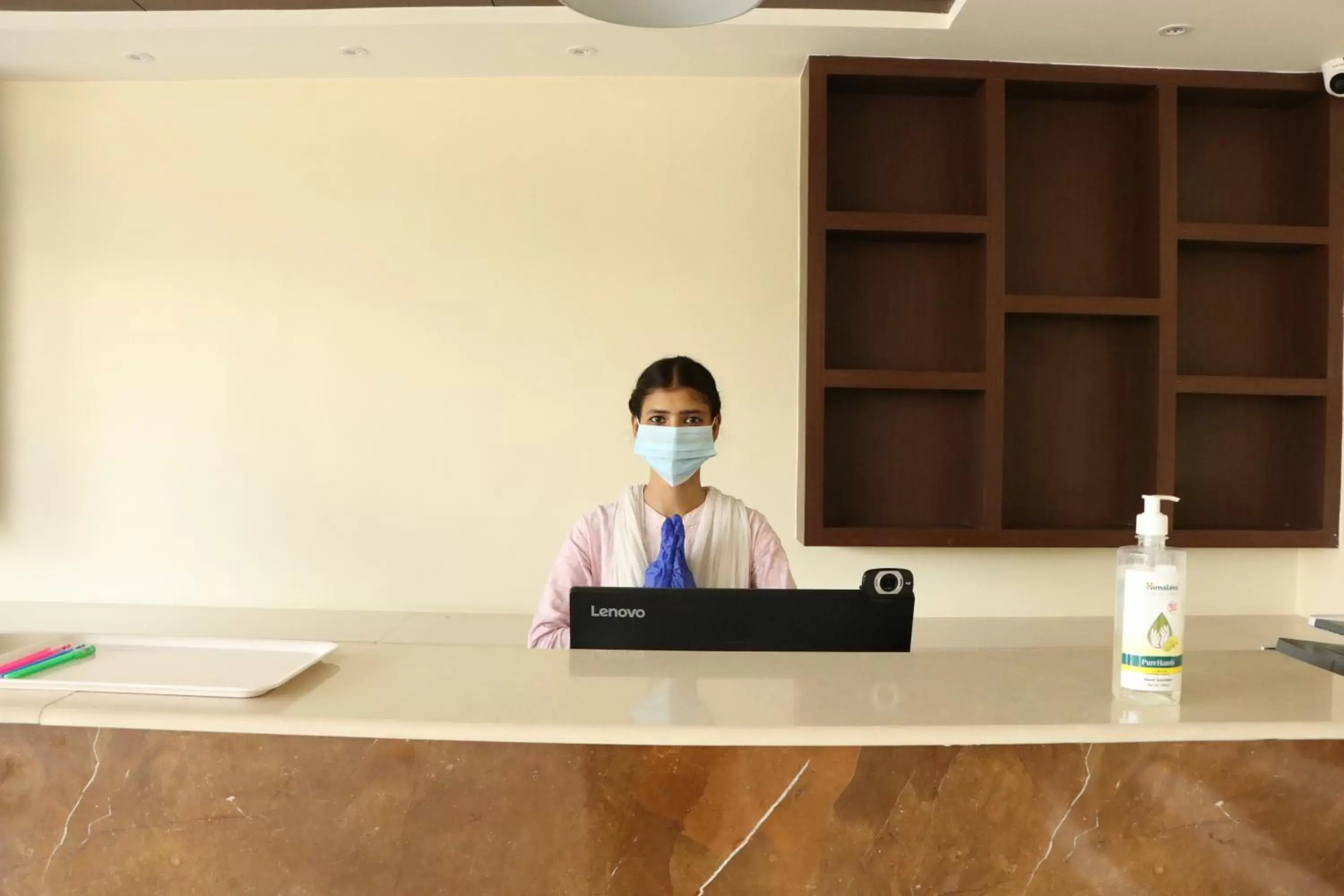 Lobby or reception in Gadiraju Palace Convention Centre & Hotel Lobby or reception in Gadiraju Palace Convention Centre & Hotel