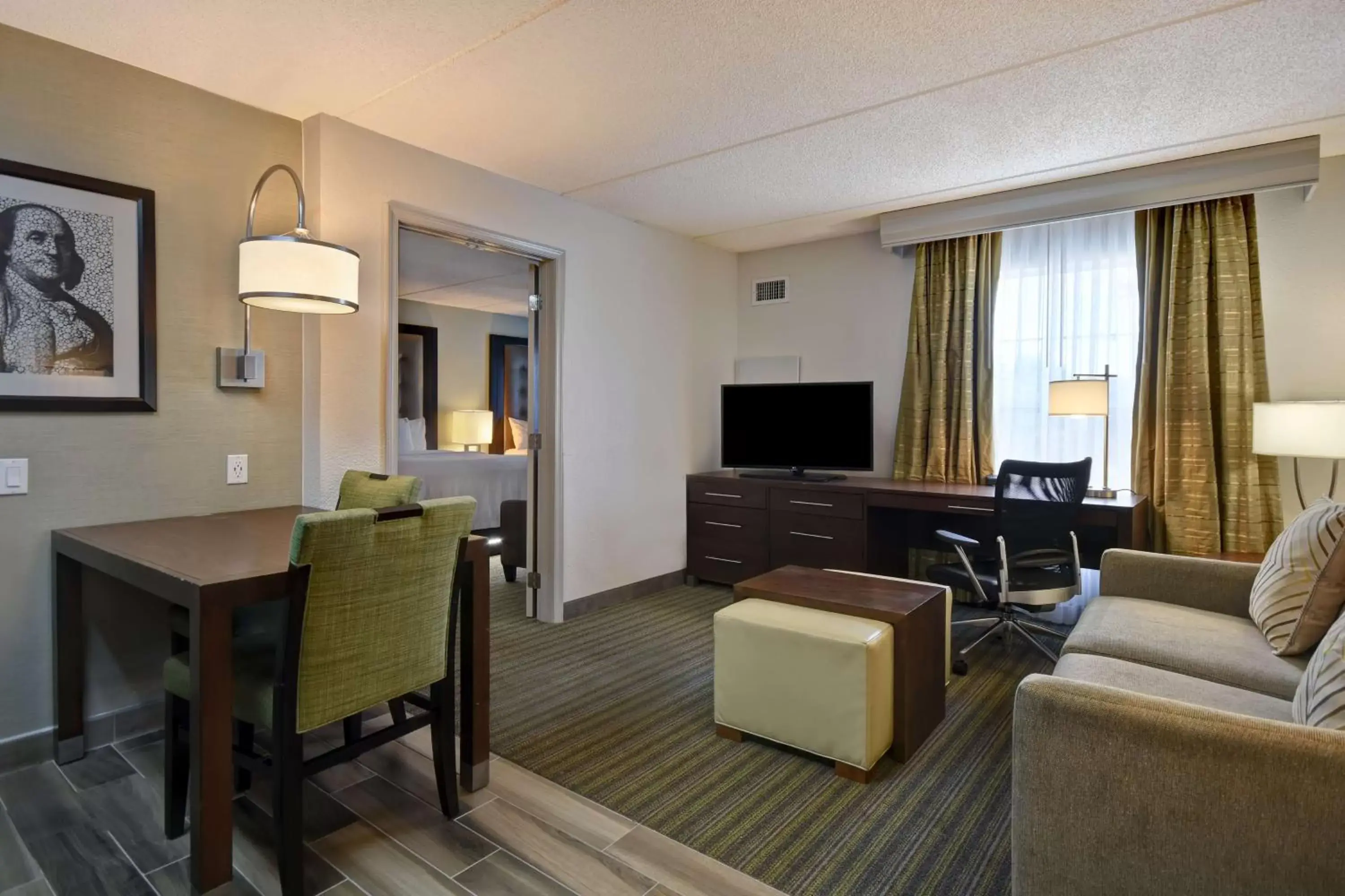 Living room, Seating Area in Homewood Suites by Hilton Philadelphia-Great Valley