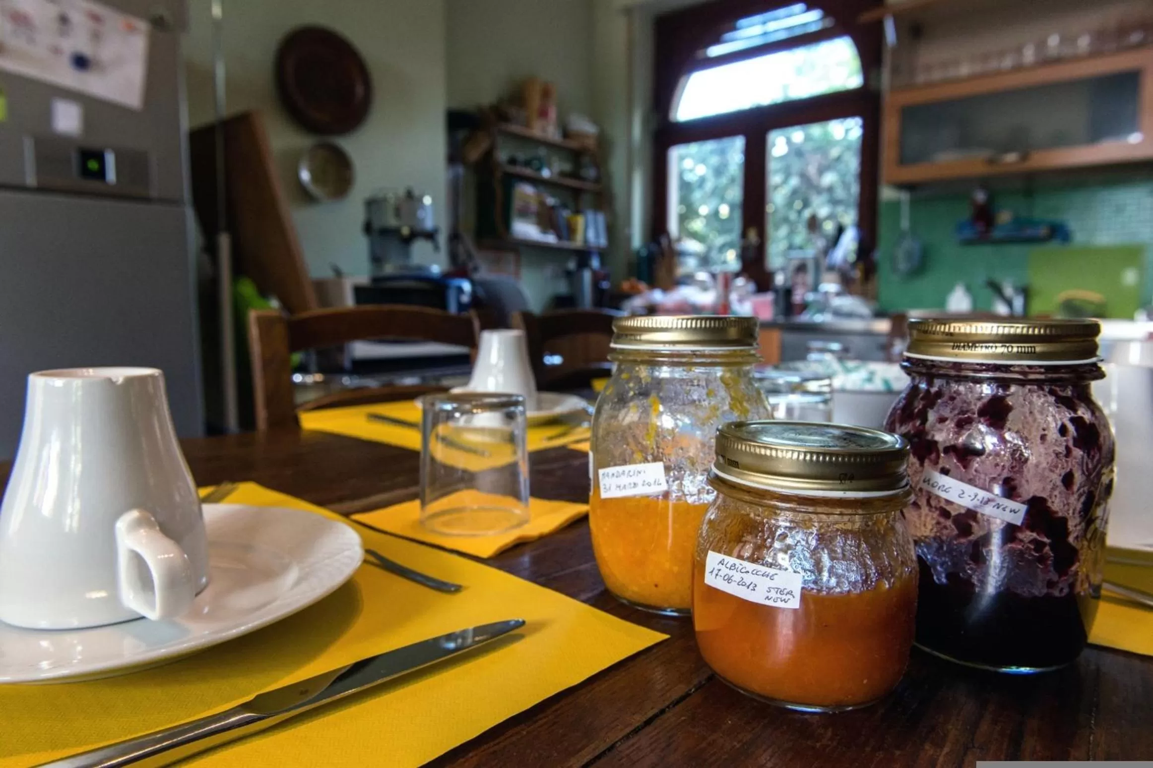 Food and drinks in Domus Verdiana