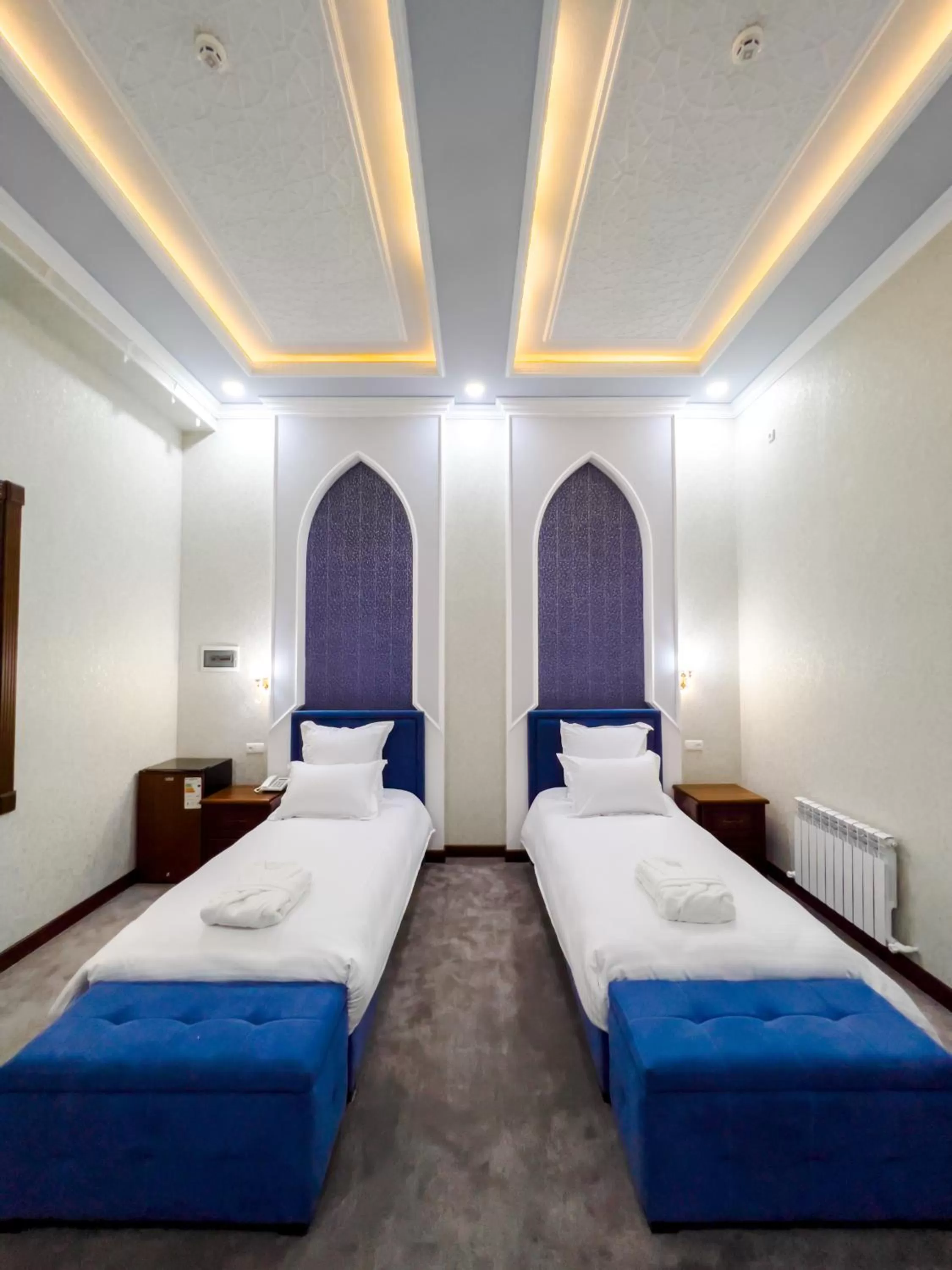 Bed in Hotel Marakanda