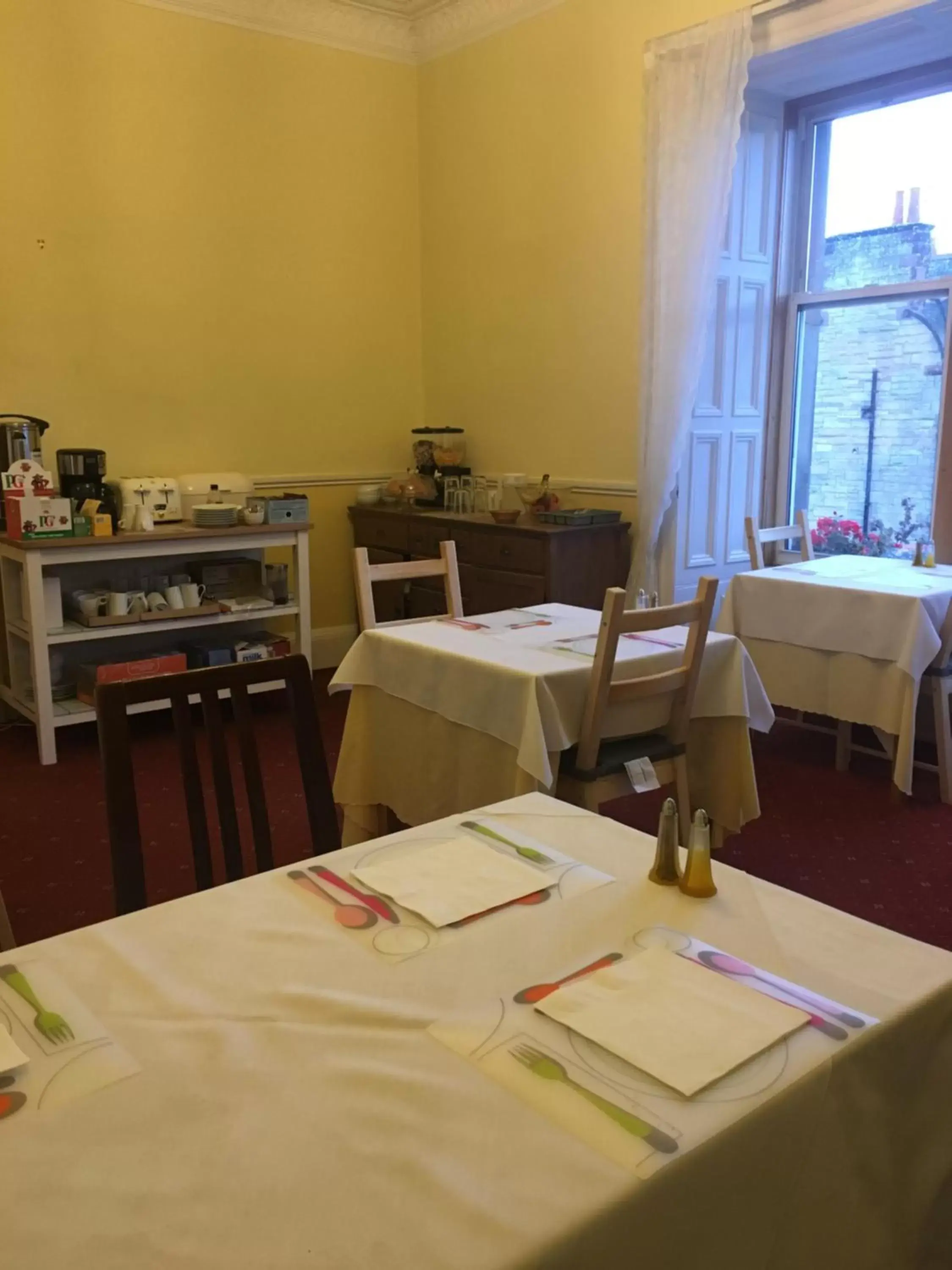 Dining area in Airdenair Guest House Dining area in Airdenair Guest House