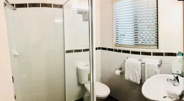 Bathroom in Central Studio Accommodation