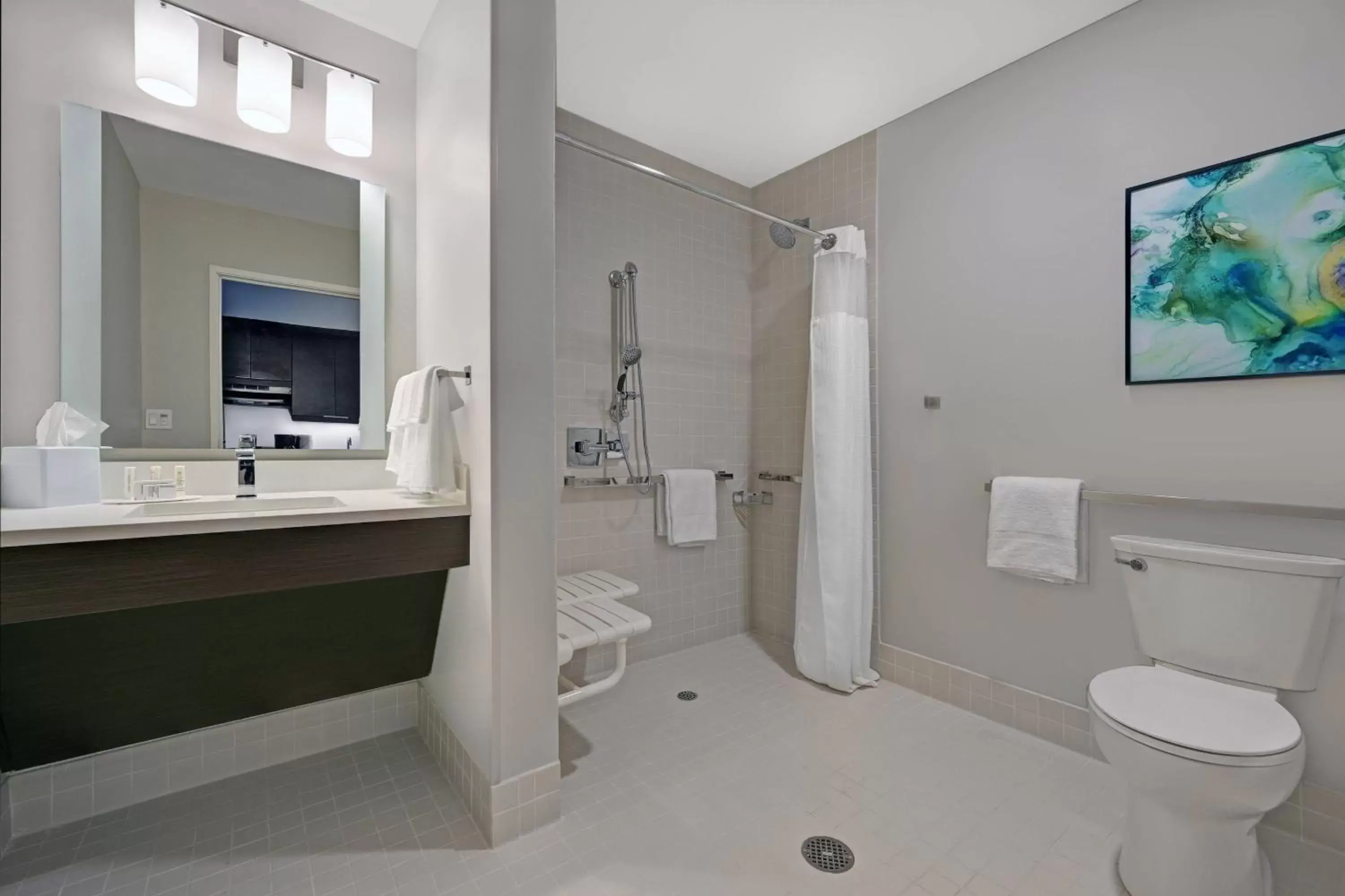 Bathroom in TownePlace Suites Sacramento Airport Natomas