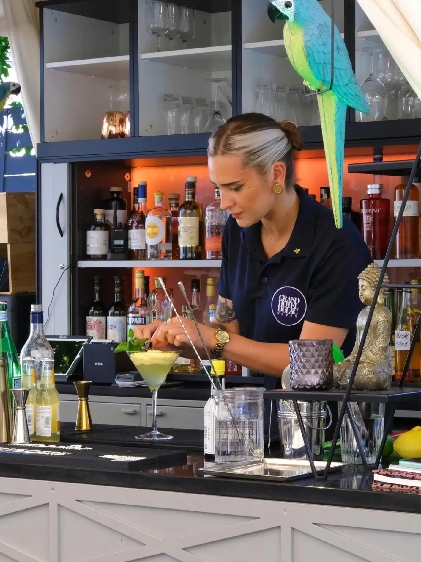 Alcoholic drinks in Grand Hotel du Lac - Relais & Châteaux