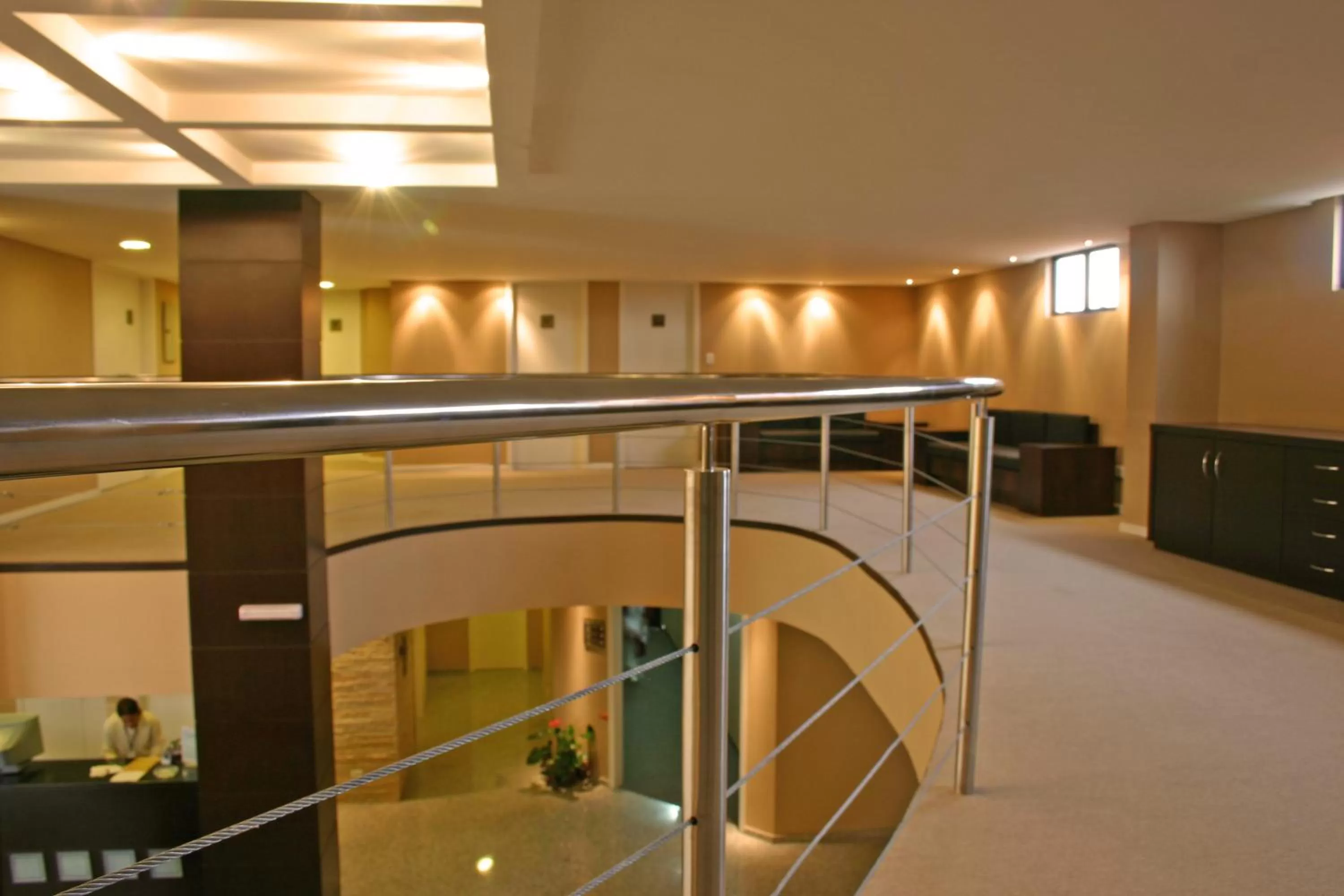 Lobby or reception in Hotel Campo Largo Comfort