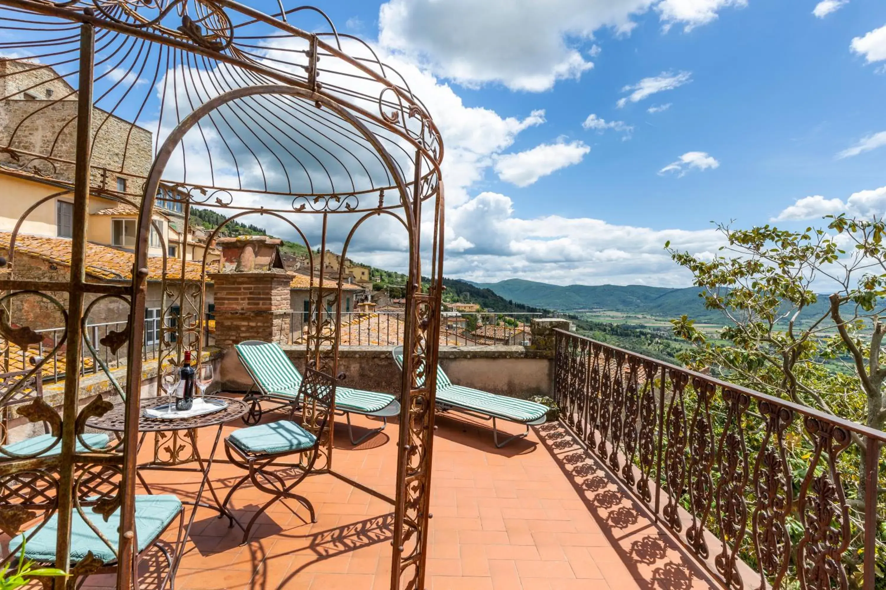 Balcony/Terrace in Hotel San Michele
