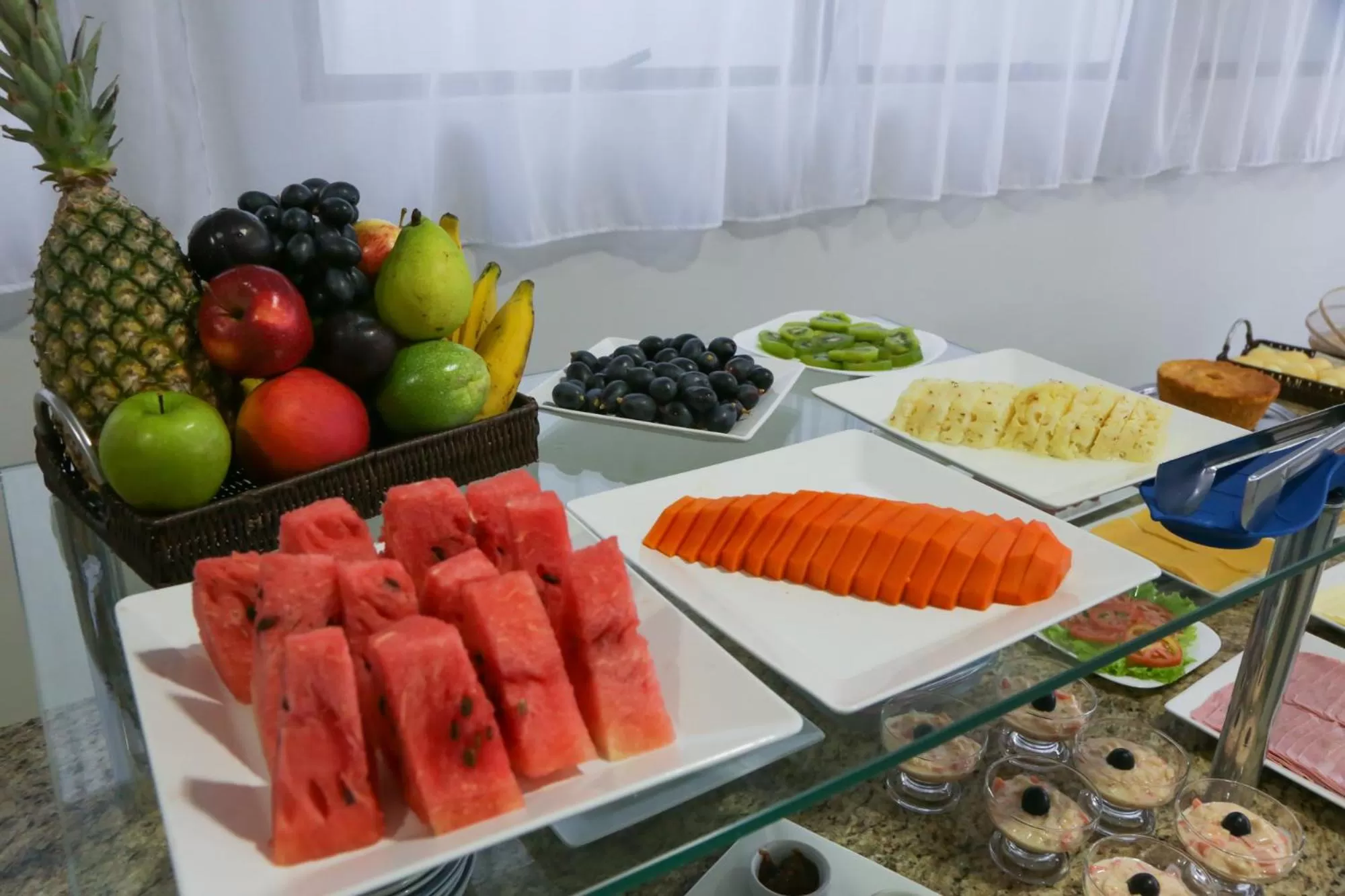 Buffet breakfast in Hotel Porto do Sol