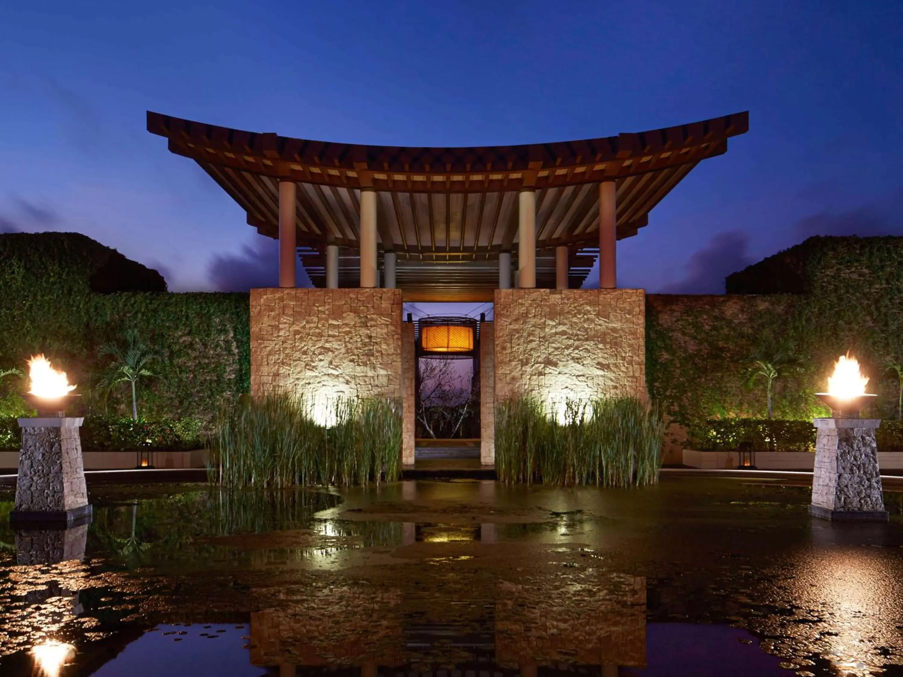 Lobby or reception in Banyan Tree Mayakoba