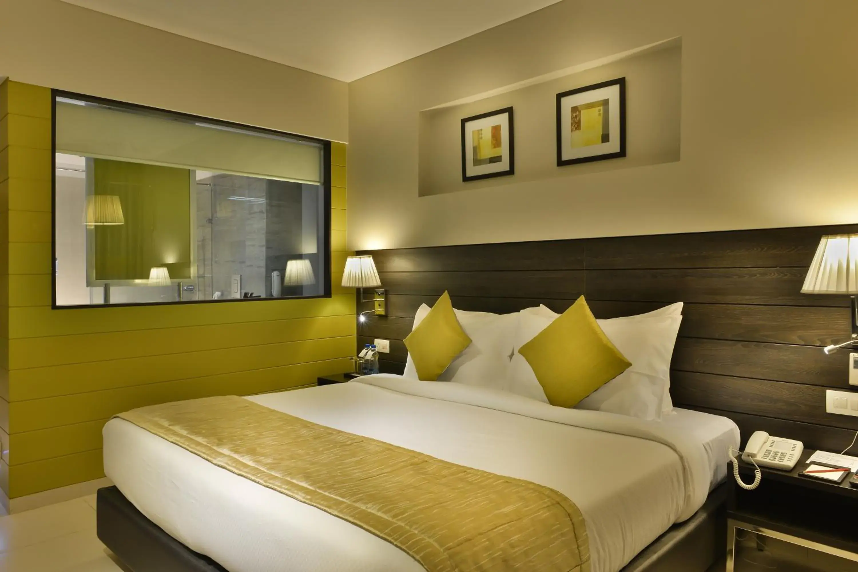 Bed in The Fern Residency, Vadodara Bed in The Fern Residency, Vadodara