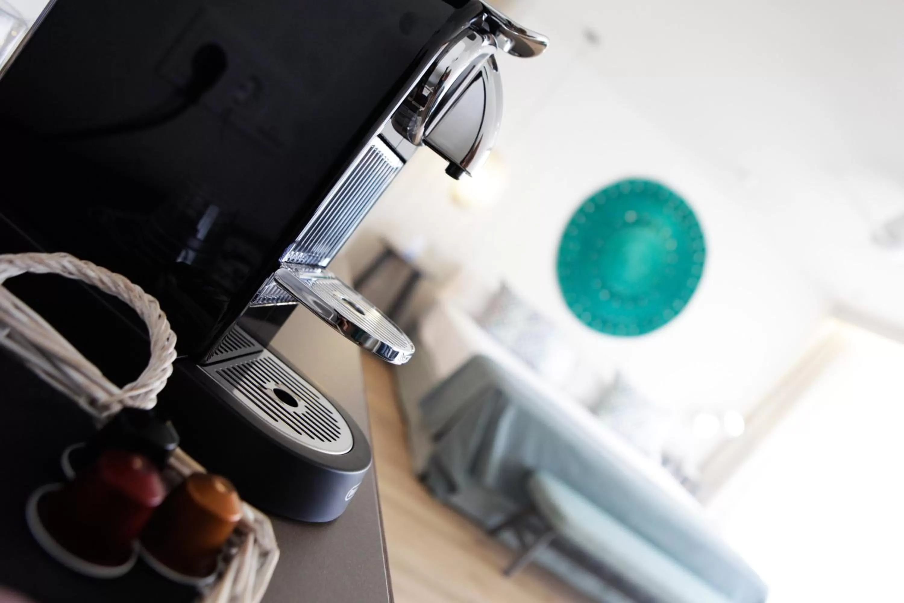 TV and multimedia, Bed in Blaumar Hotel