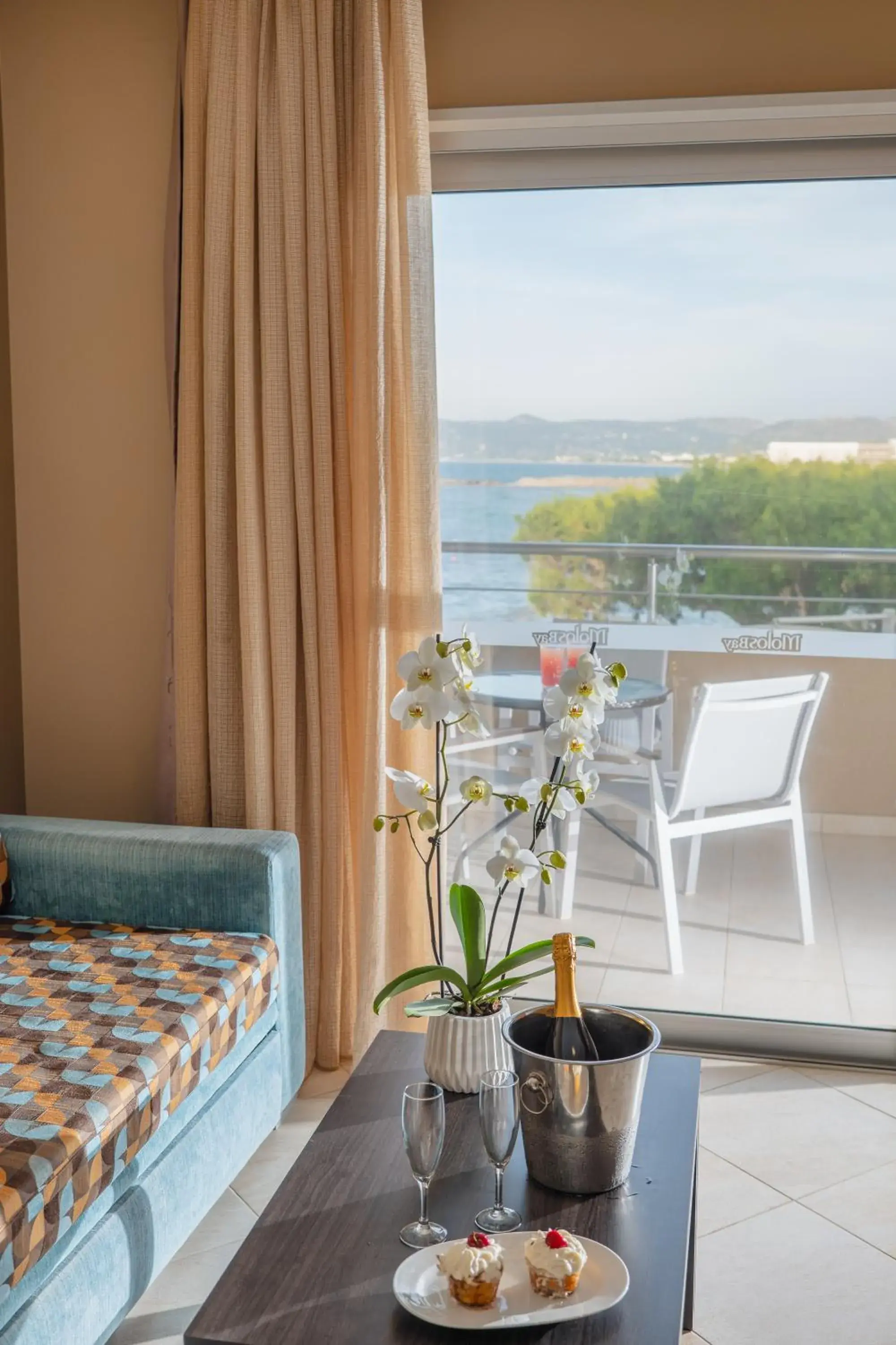 Suite with Side Sea View in Molos Bay Hotel Suite with Side Sea View in Molos Bay Hotel