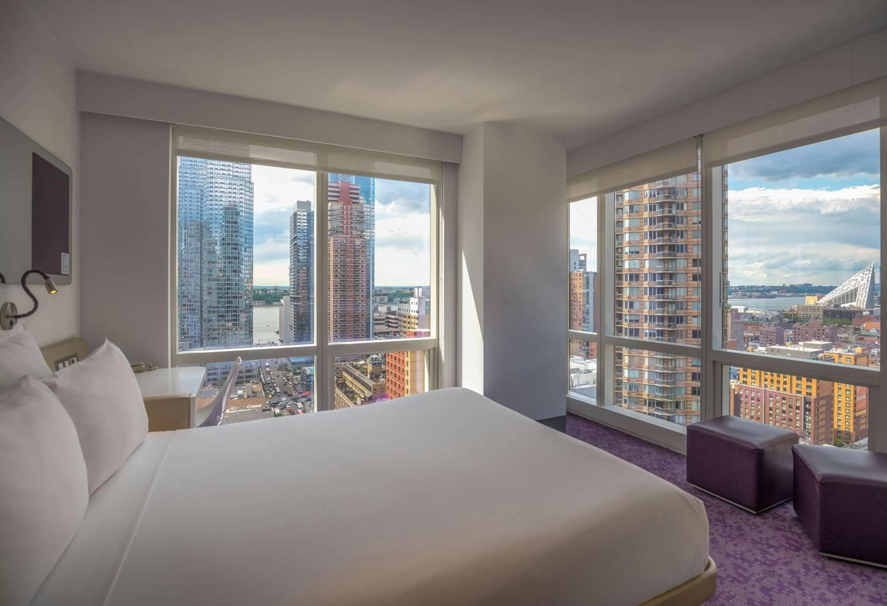 Bedroom, Bed in YOTEL New York Times Square