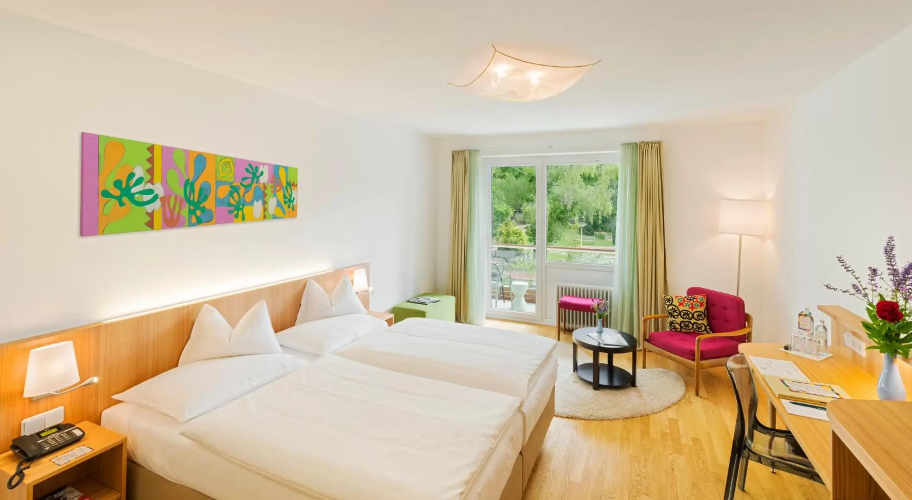 Classic Double Room with City View in At the Park Hotel Classic Double Room with City View in At the Park Hotel