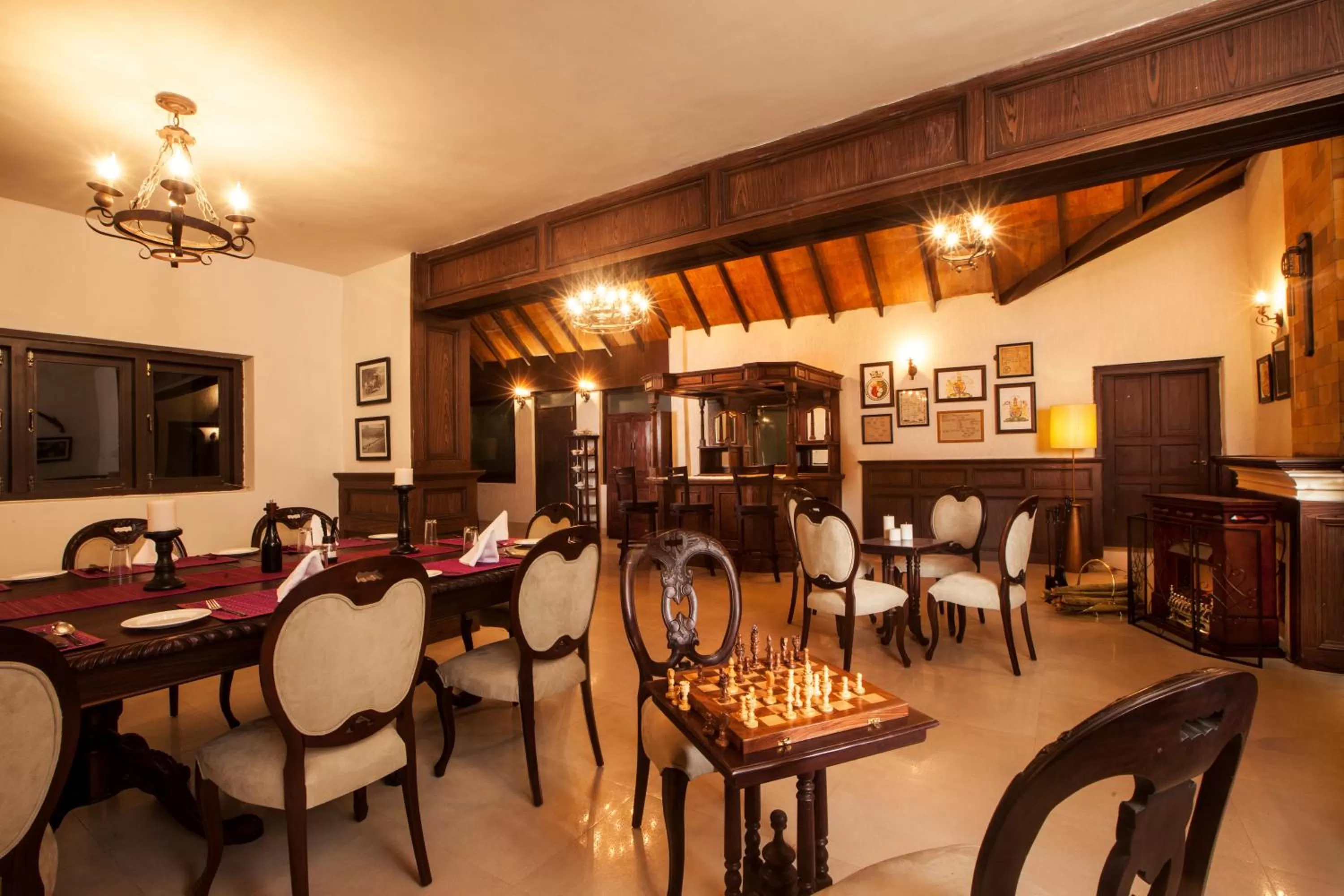 Restaurant/places to eat in Old Kent Estates & Spa, Coorg