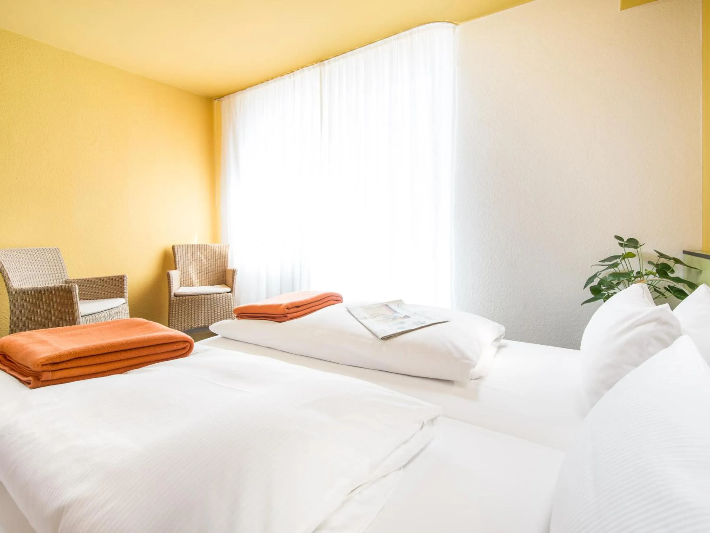 Bedroom, Bed in Hotel Bischofslinde