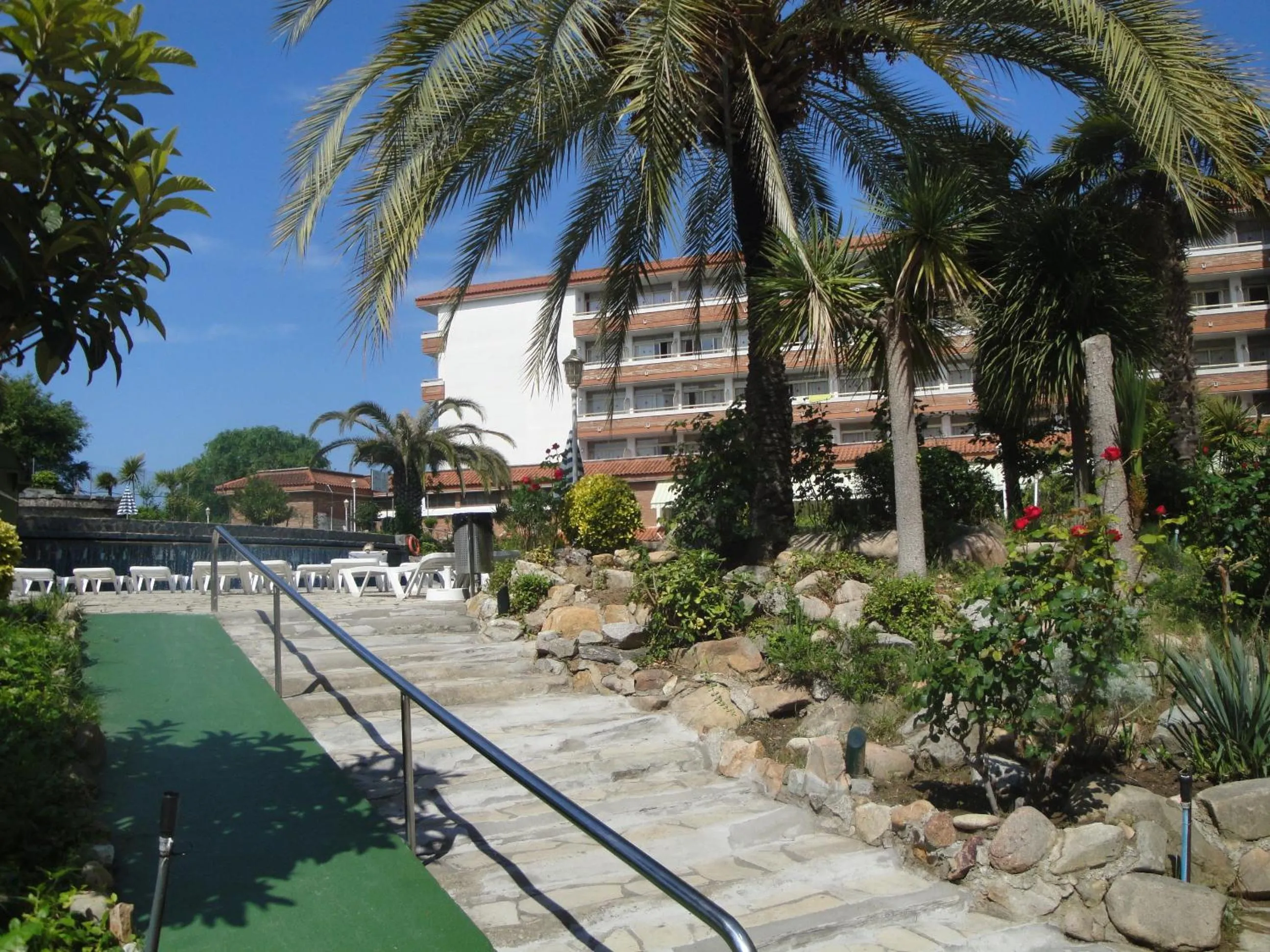 Garden in Hotel Esplendid