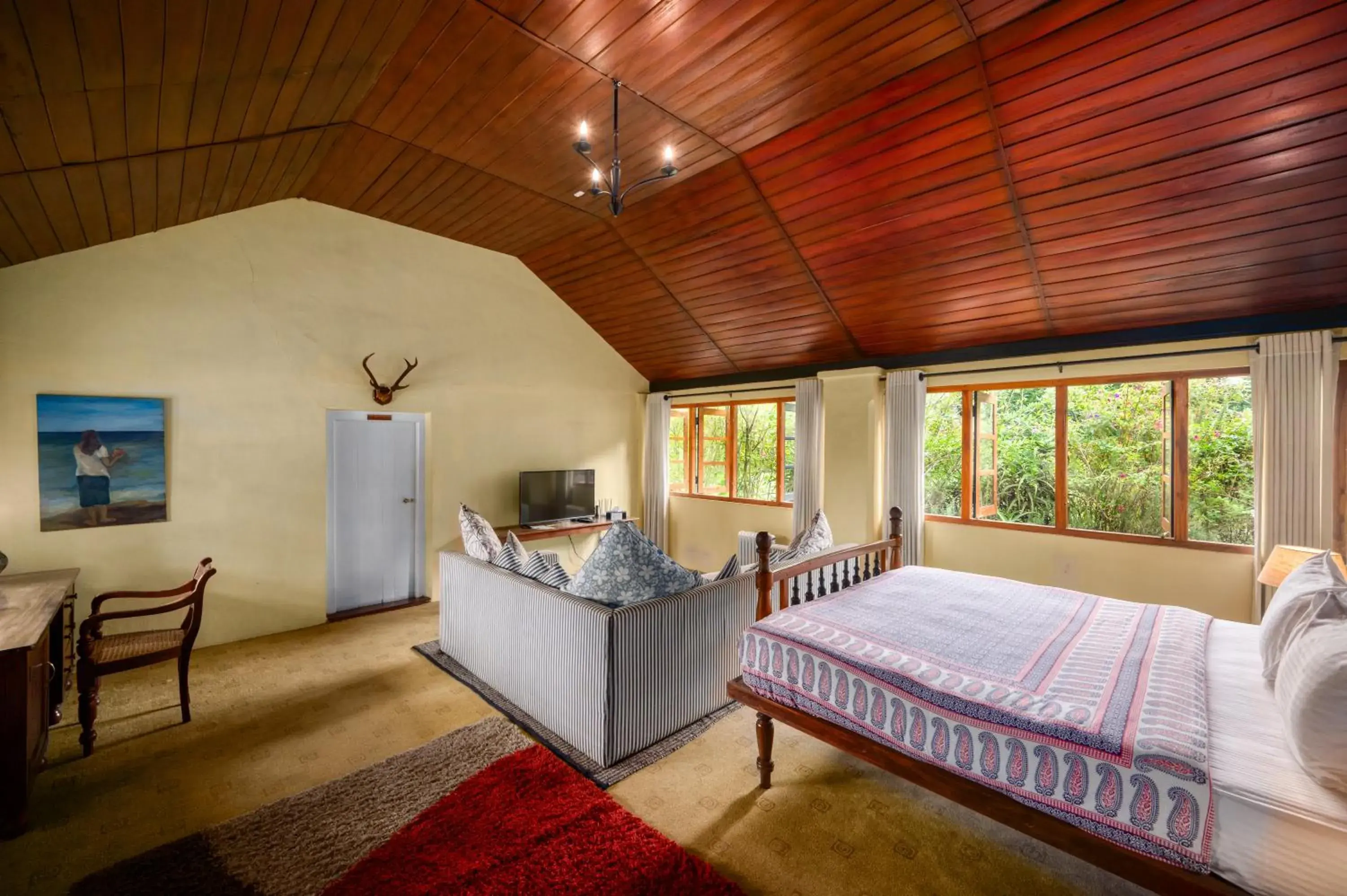 Bed in Ferncliff Bungalow