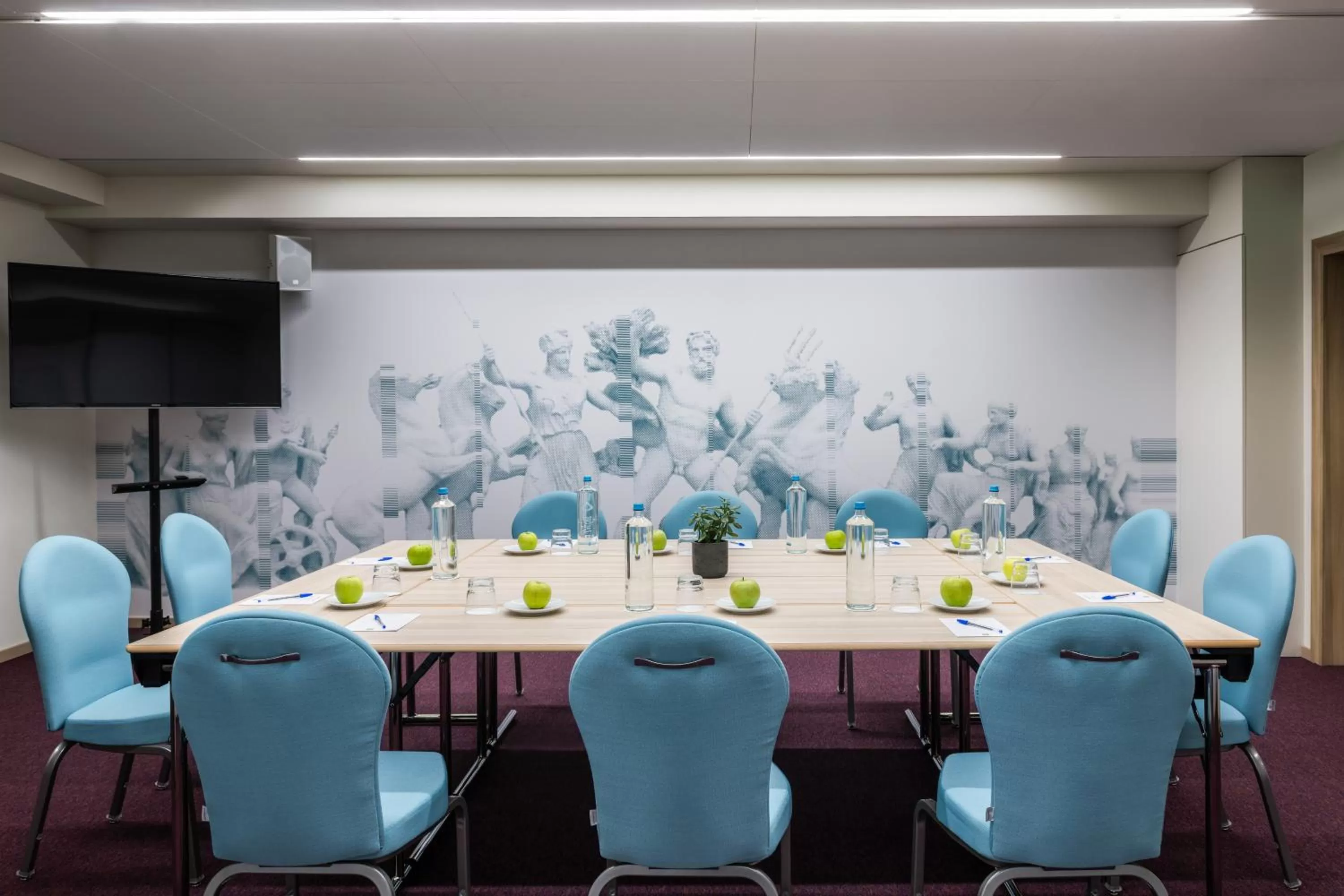 Decorative detail in ibis Styles Athens Routes