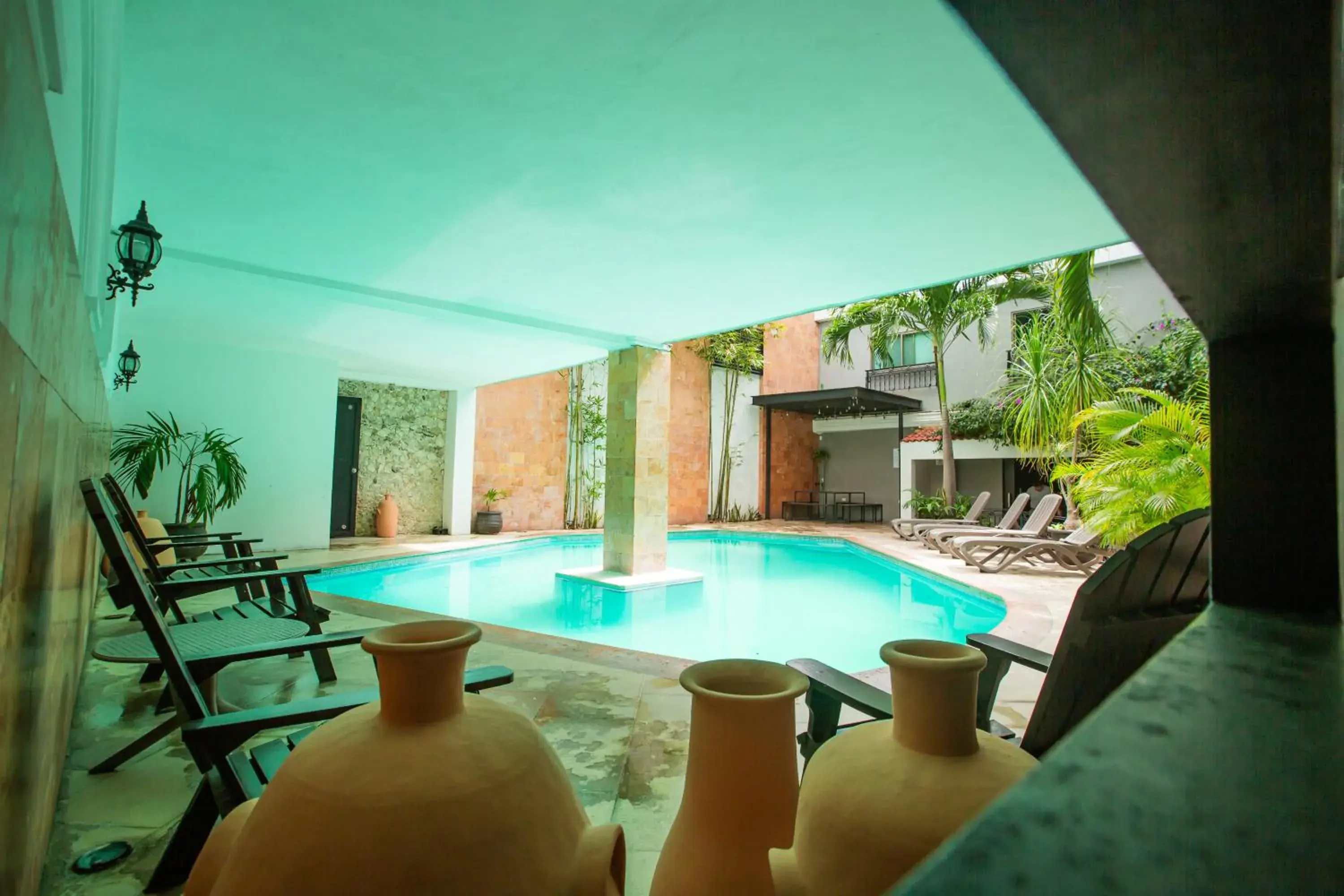 Swimming Pool in Hotel Nacional Merida