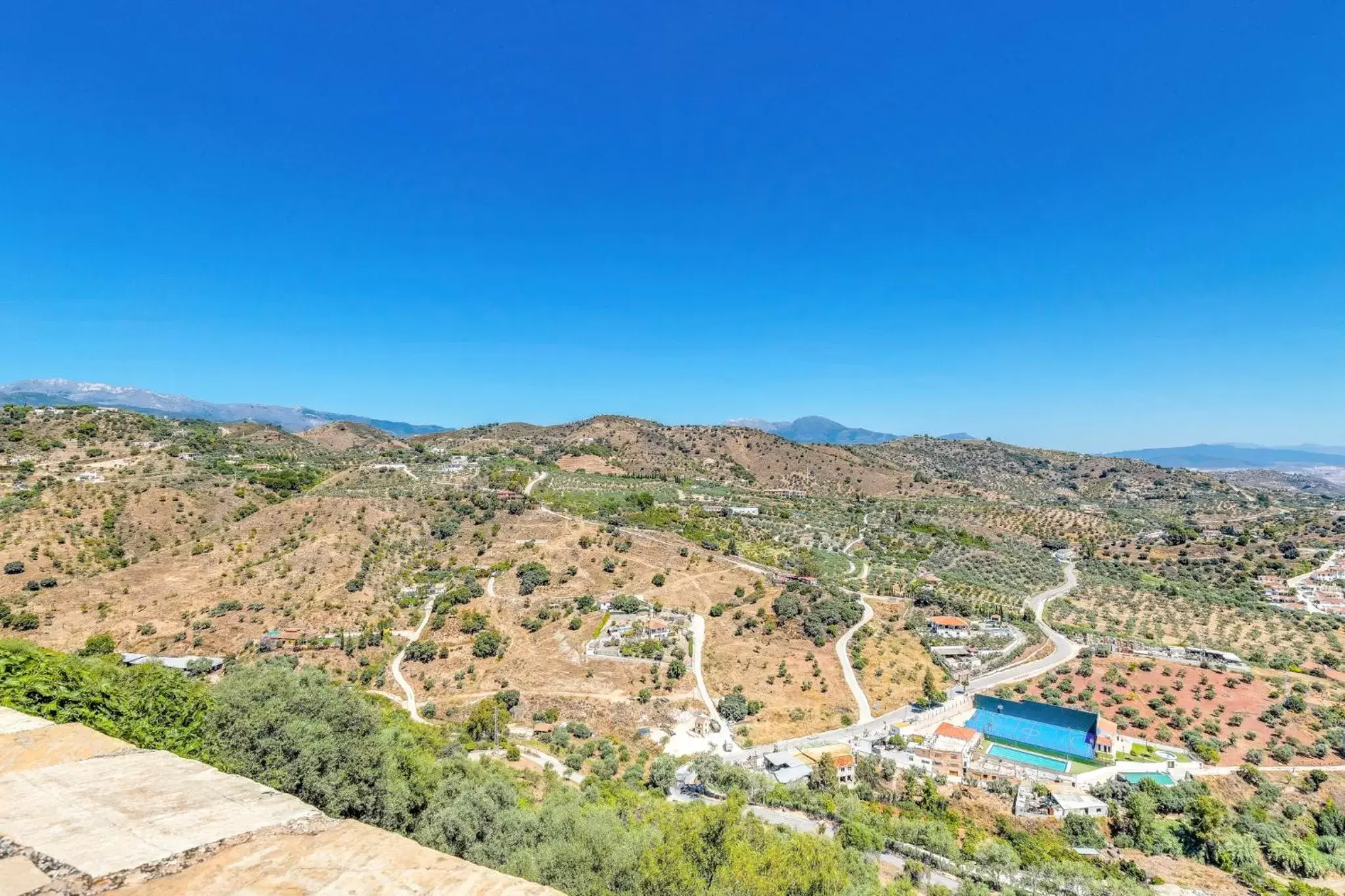 View (from property/room), Bird's-eye View in Hotel Castillo de Monda