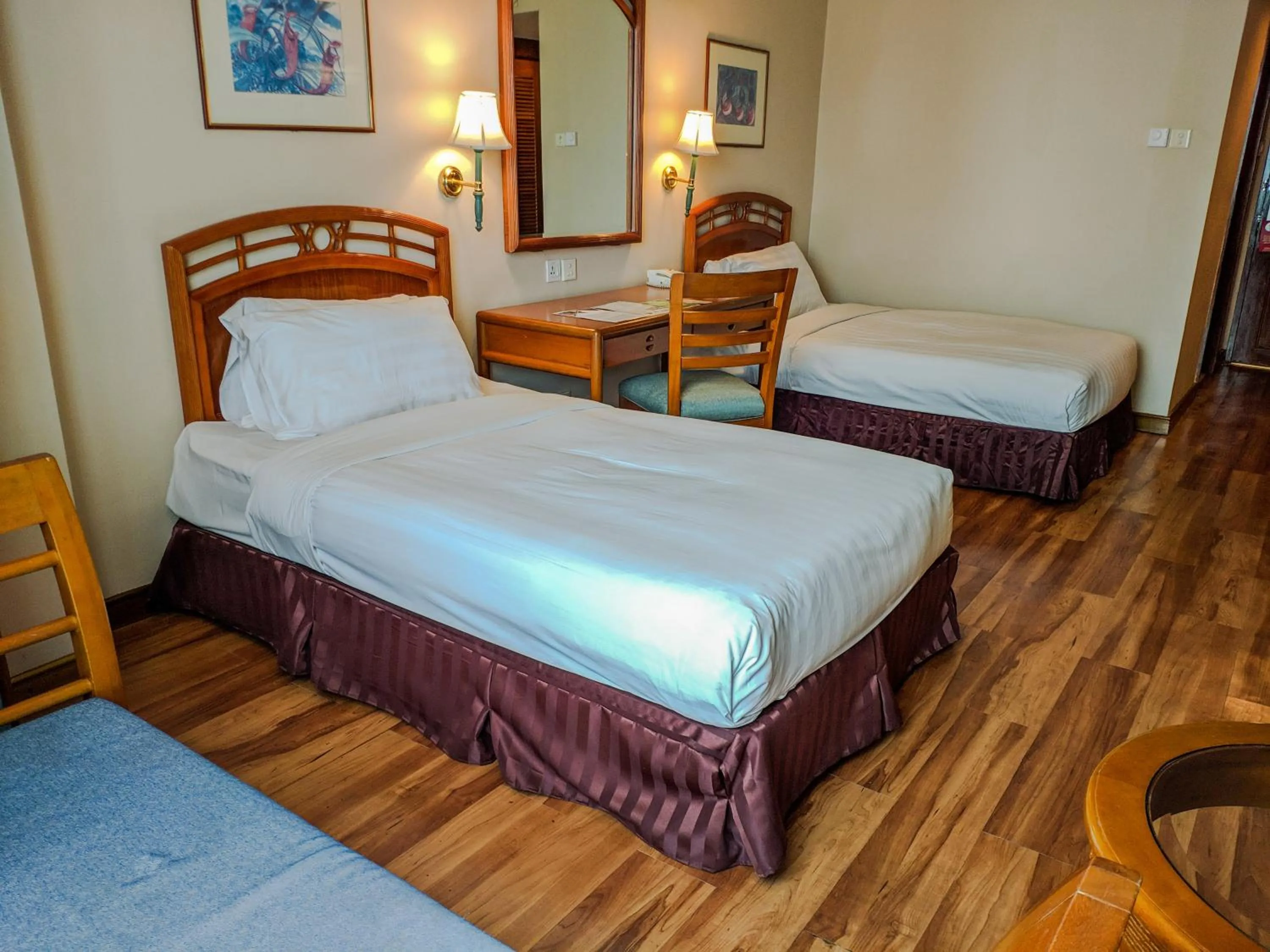 Photo of the whole room, Bed in Sabah Oriental Hotel