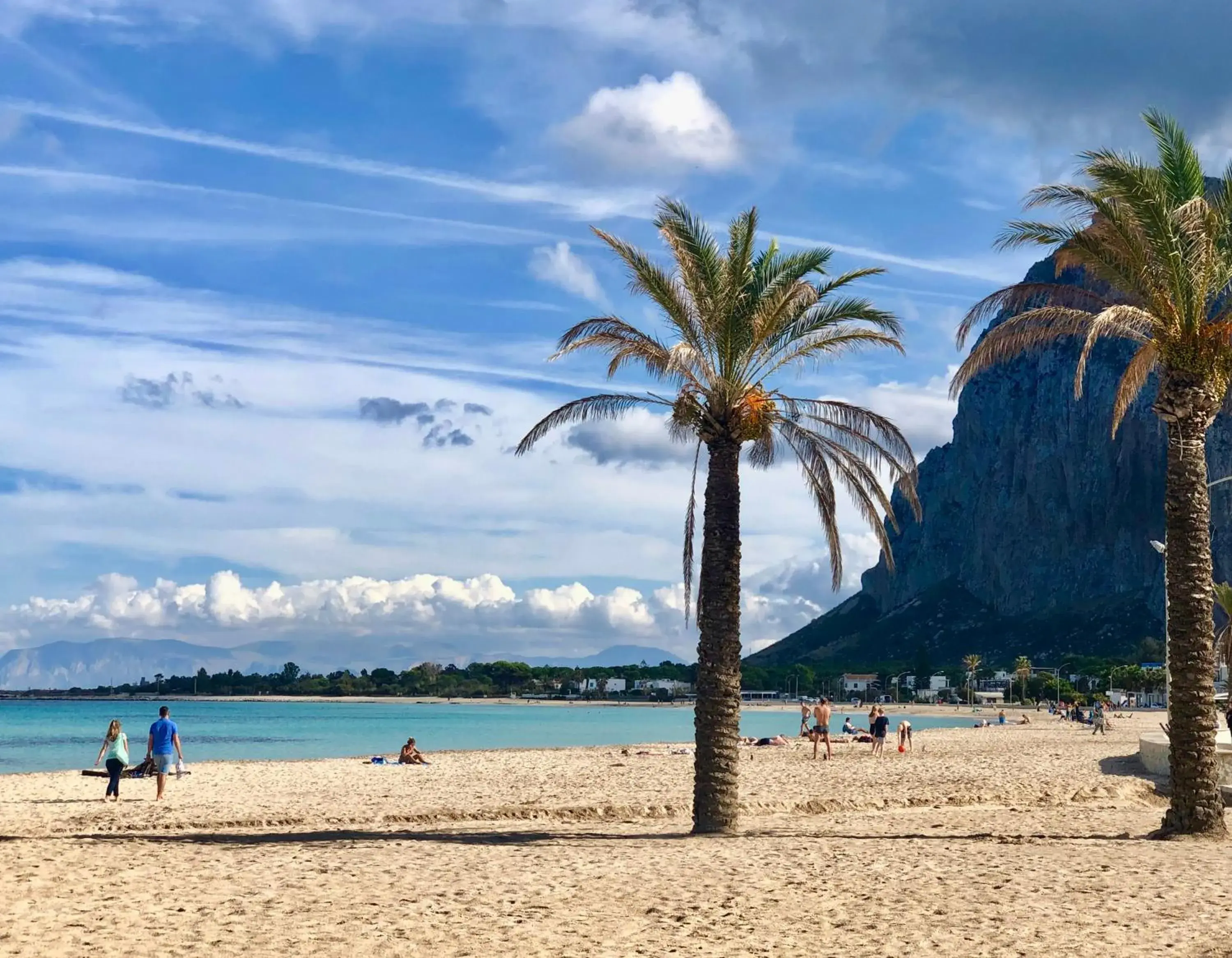 Beach in Hotel Capo San Vito