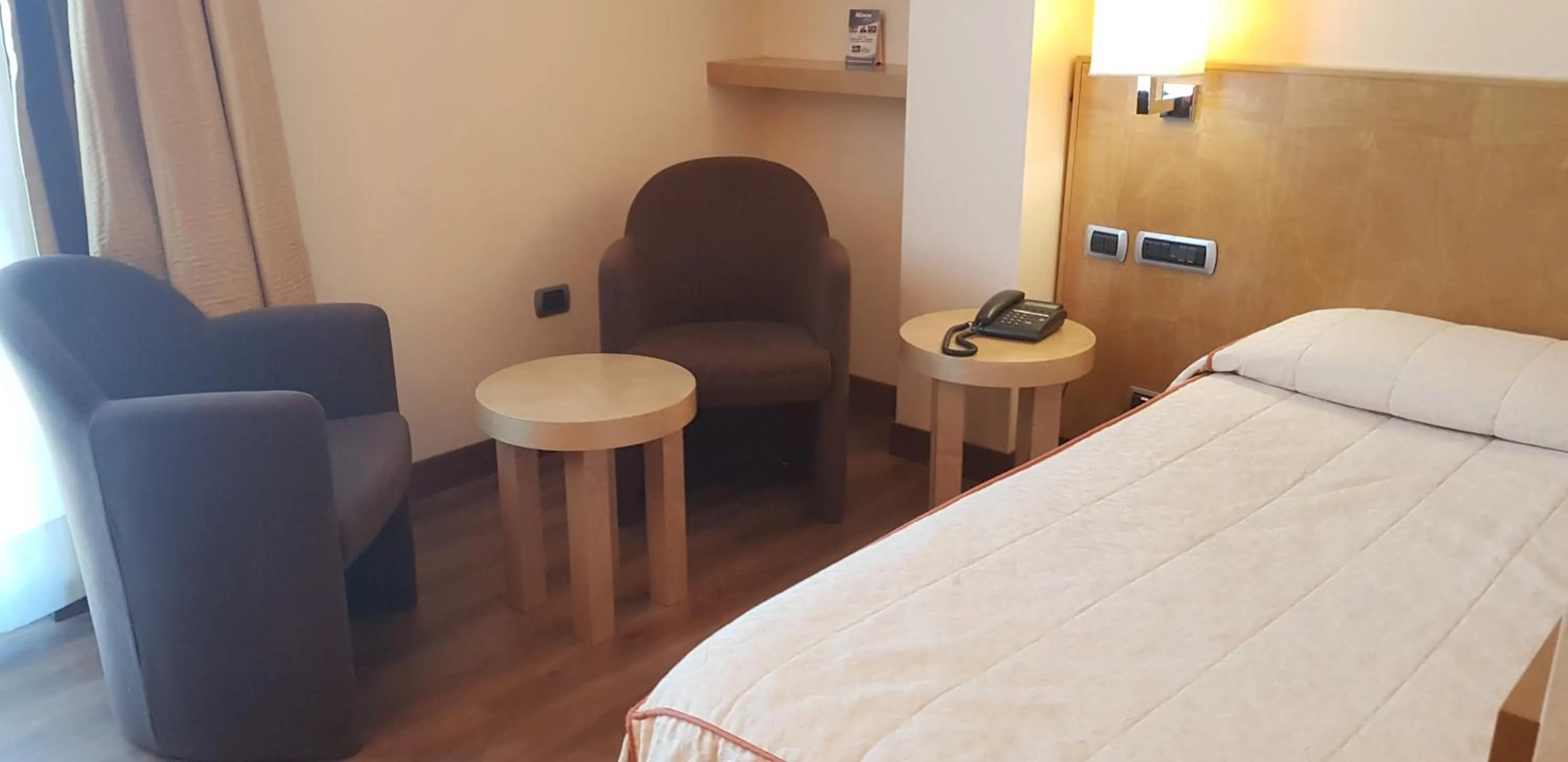 Bed in Hotel Tiffany Milano