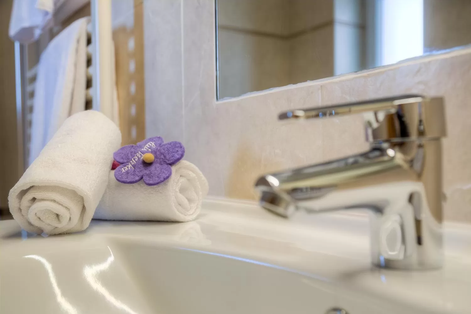 Bathroom in Eden Apartments