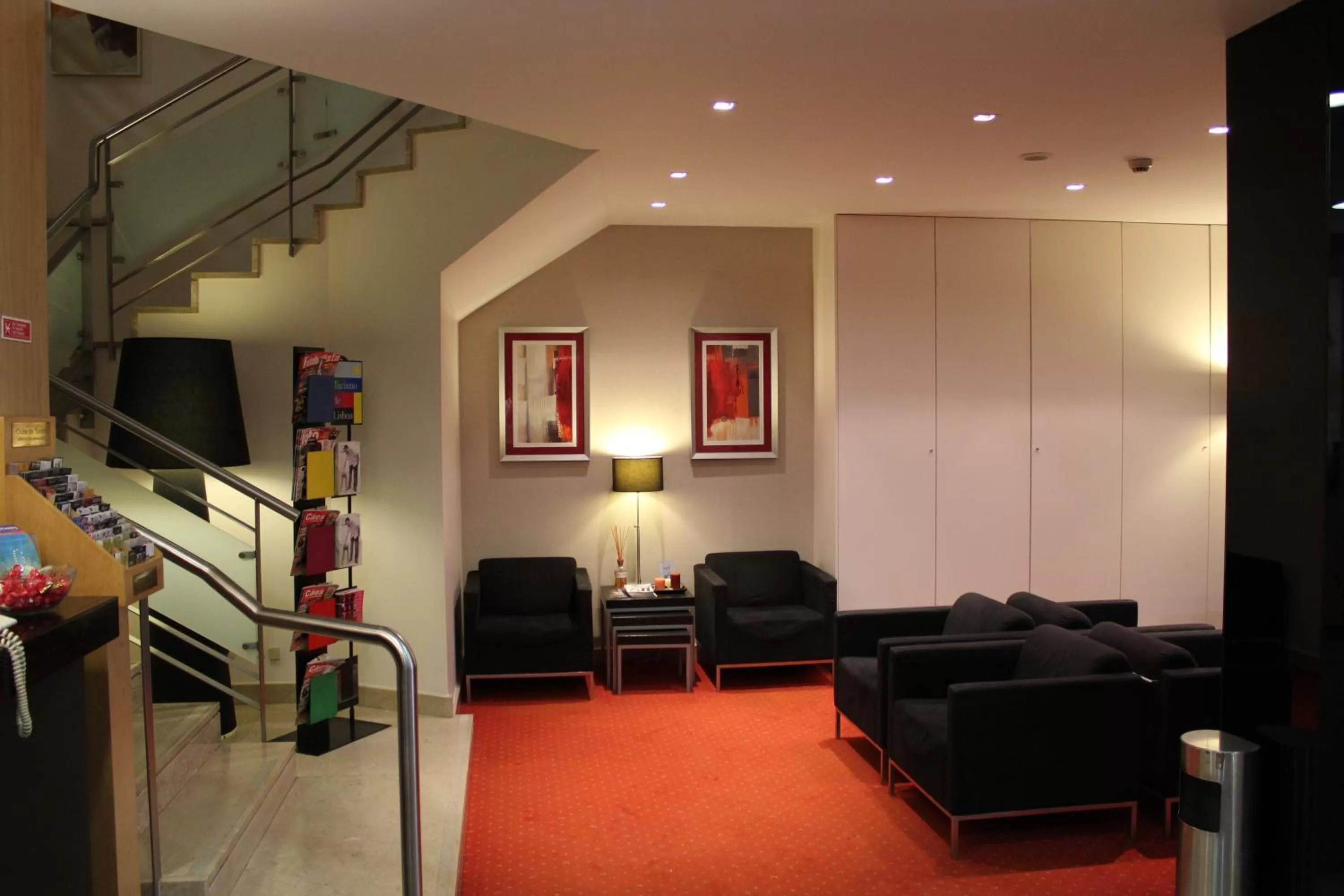 Lobby or reception in Hotel Principe Lisboa