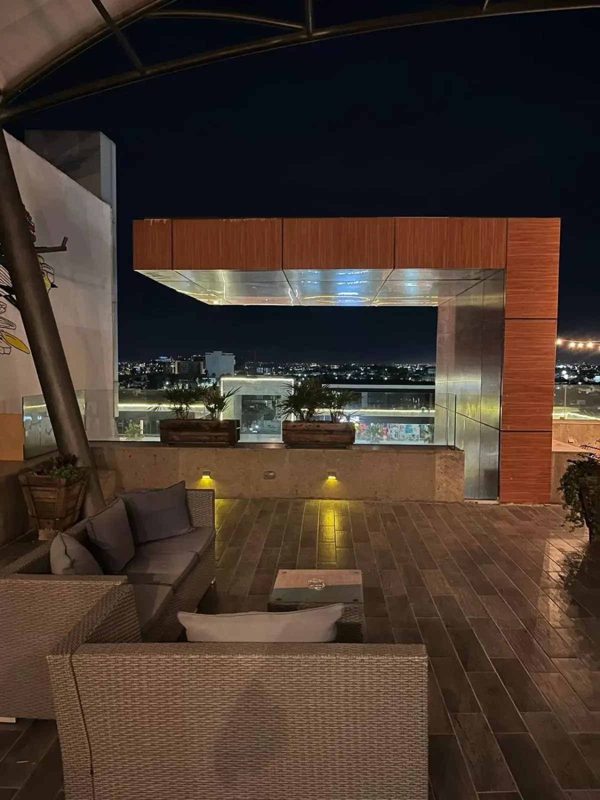 Balcony/Terrace in Hotel Business Boutique Zújmú