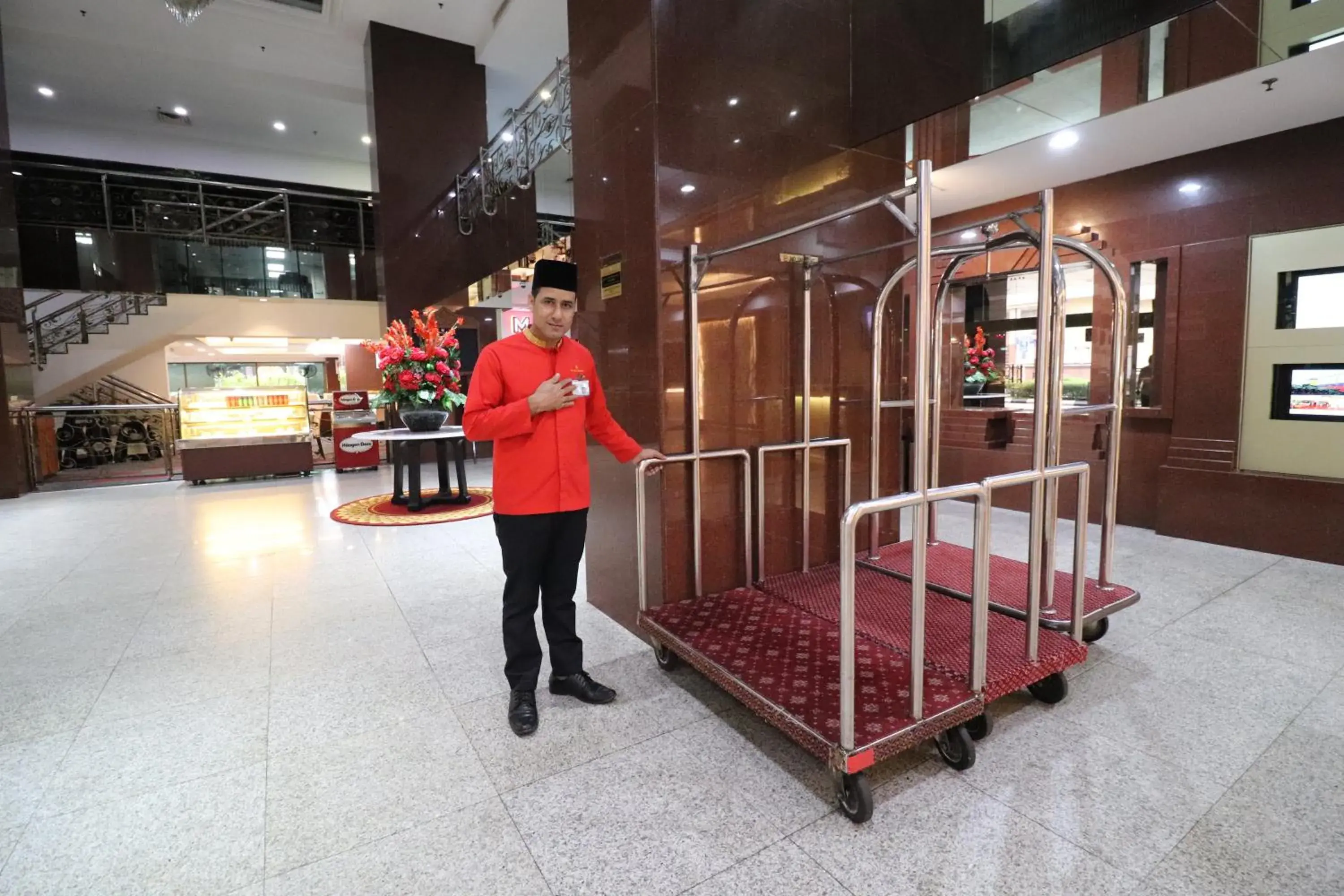 Lobby or reception in Hotel Grand Continental Kuala Lumpur