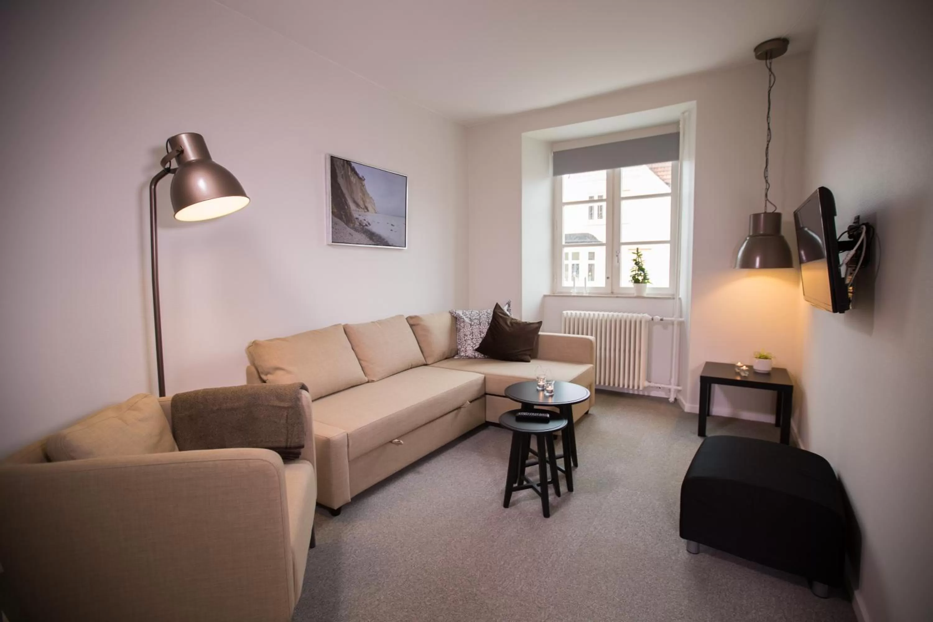 Living room, Seating Area in Hotel Residens Møen