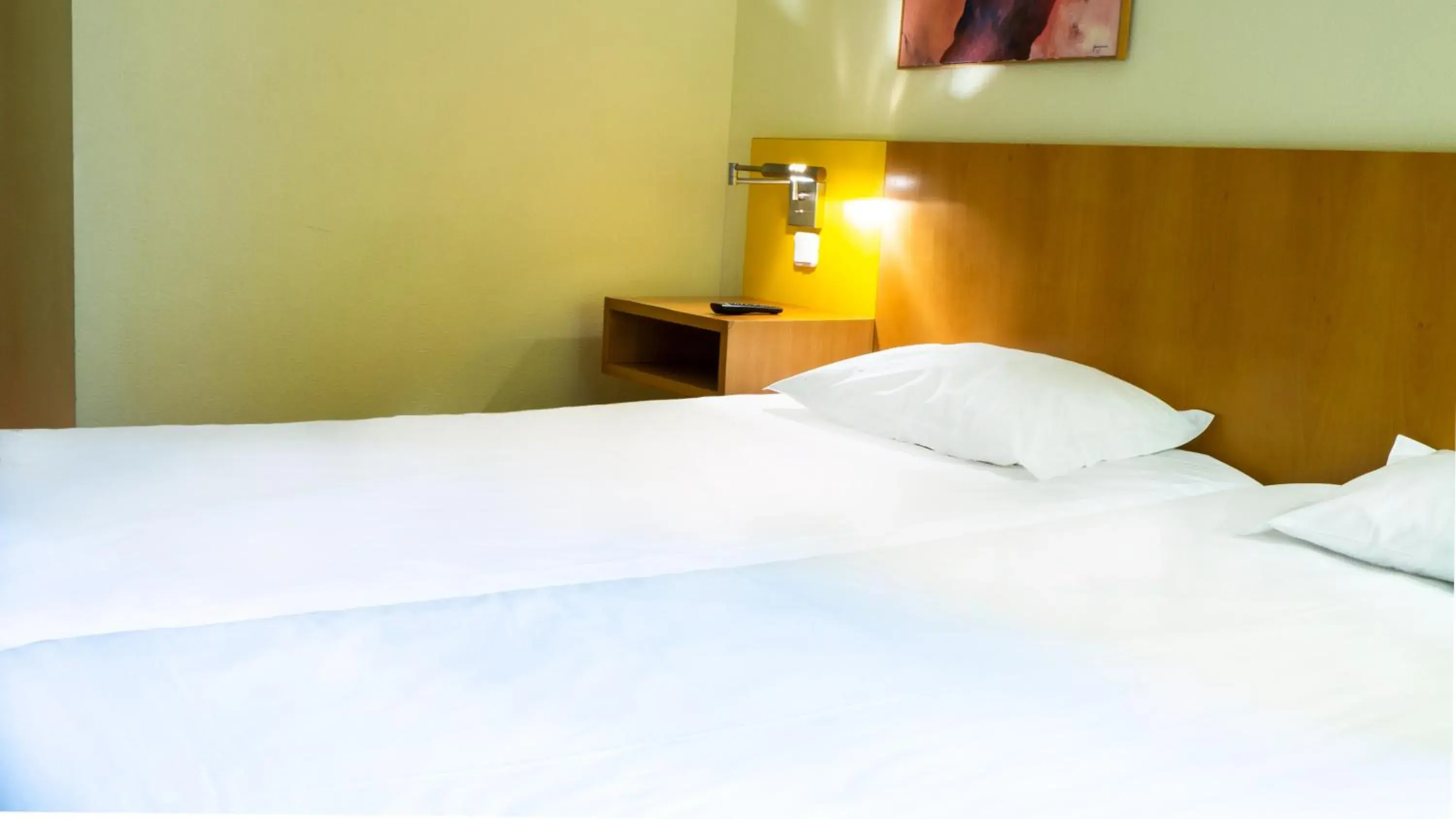 Bed in Flag Hotel Braga