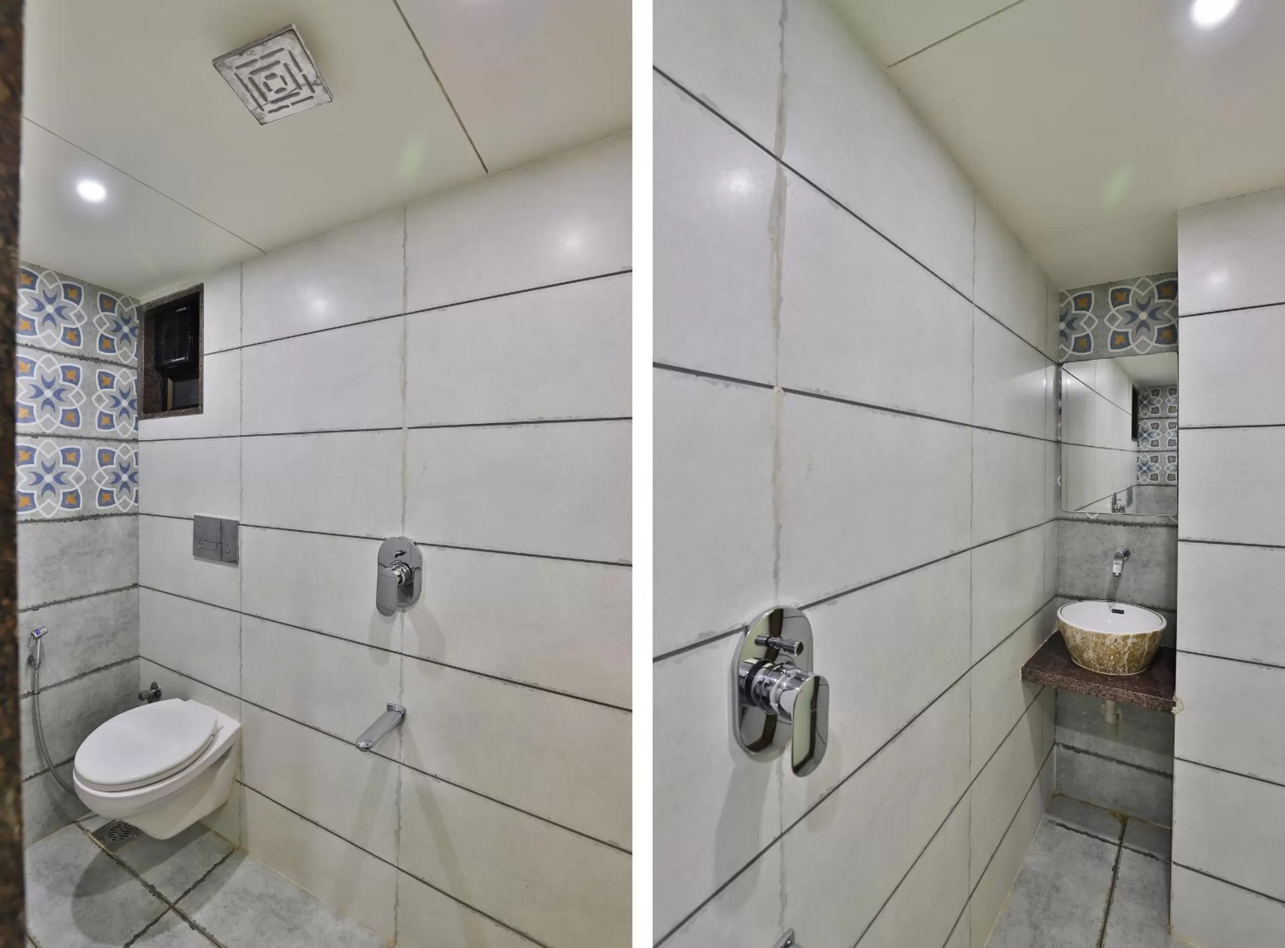 Shower in Hotel Pearl