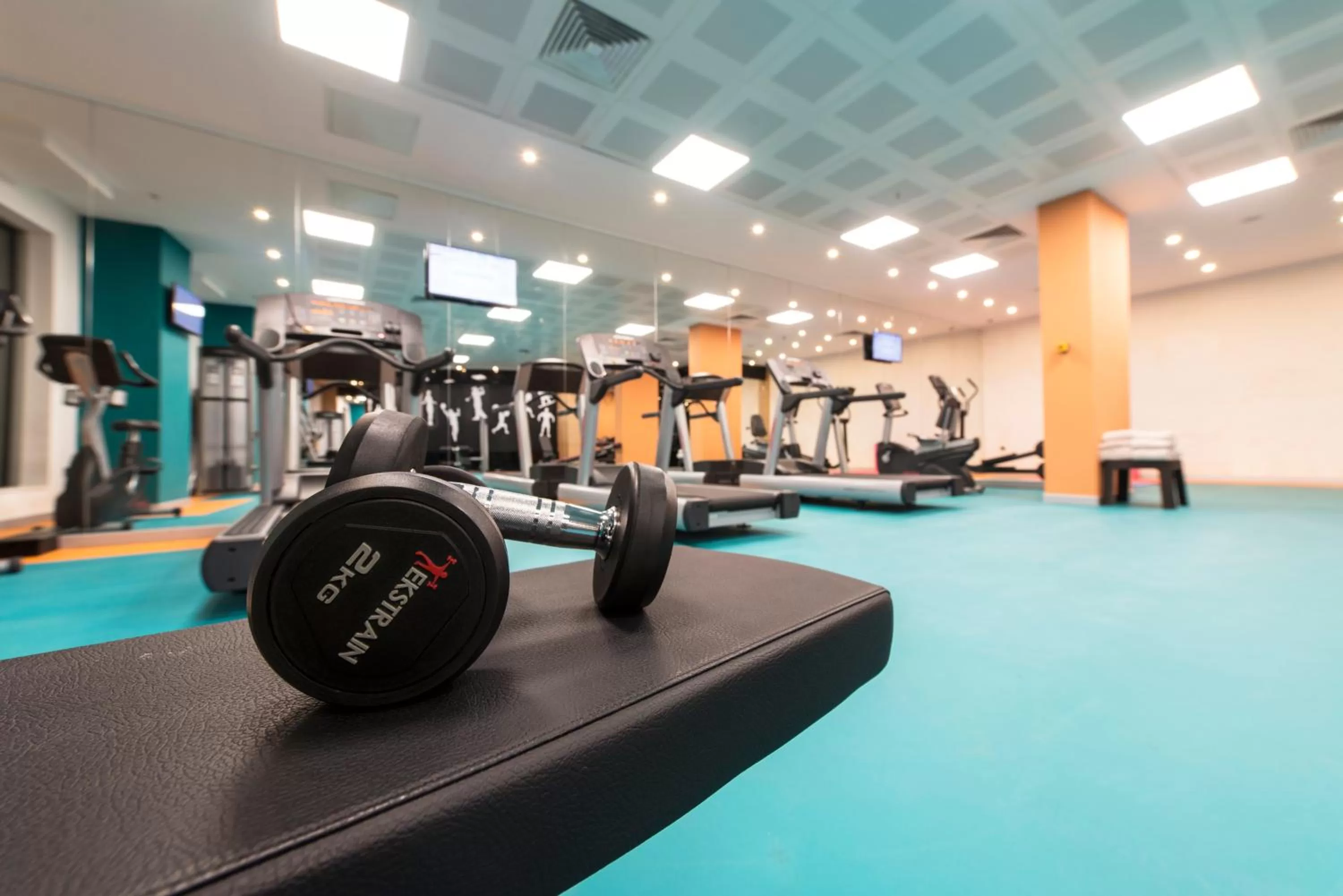 Fitness centre/facilities in Park Inn by Radisson Ankara Cankaya