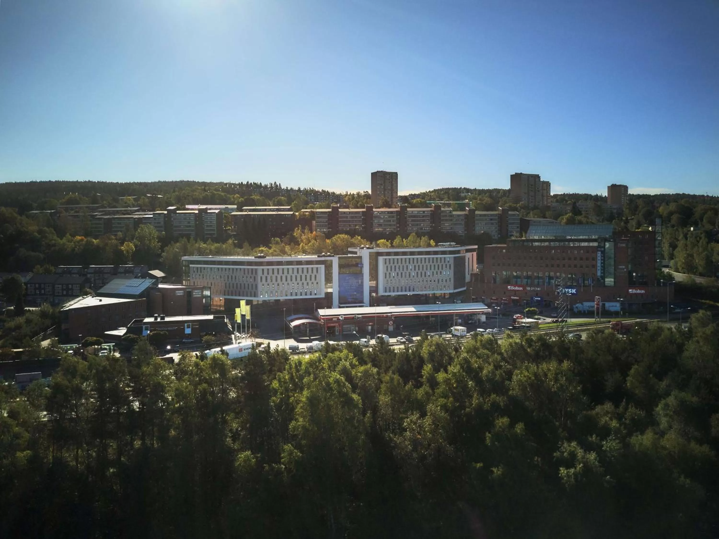 Property building in Radisson Blu Hotel Oslo Alna