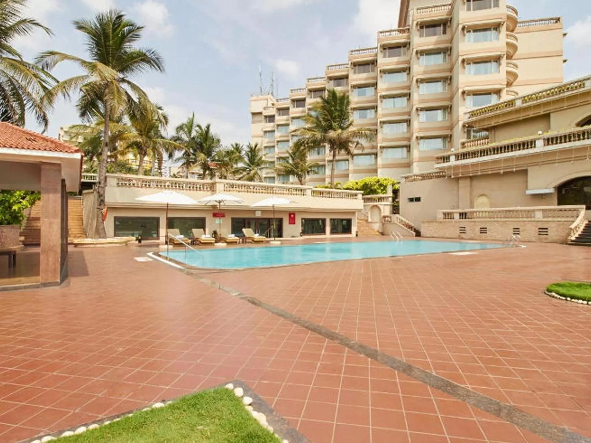 Swimming pool in The Gateway Hotel Beach Road Visakhapatnam