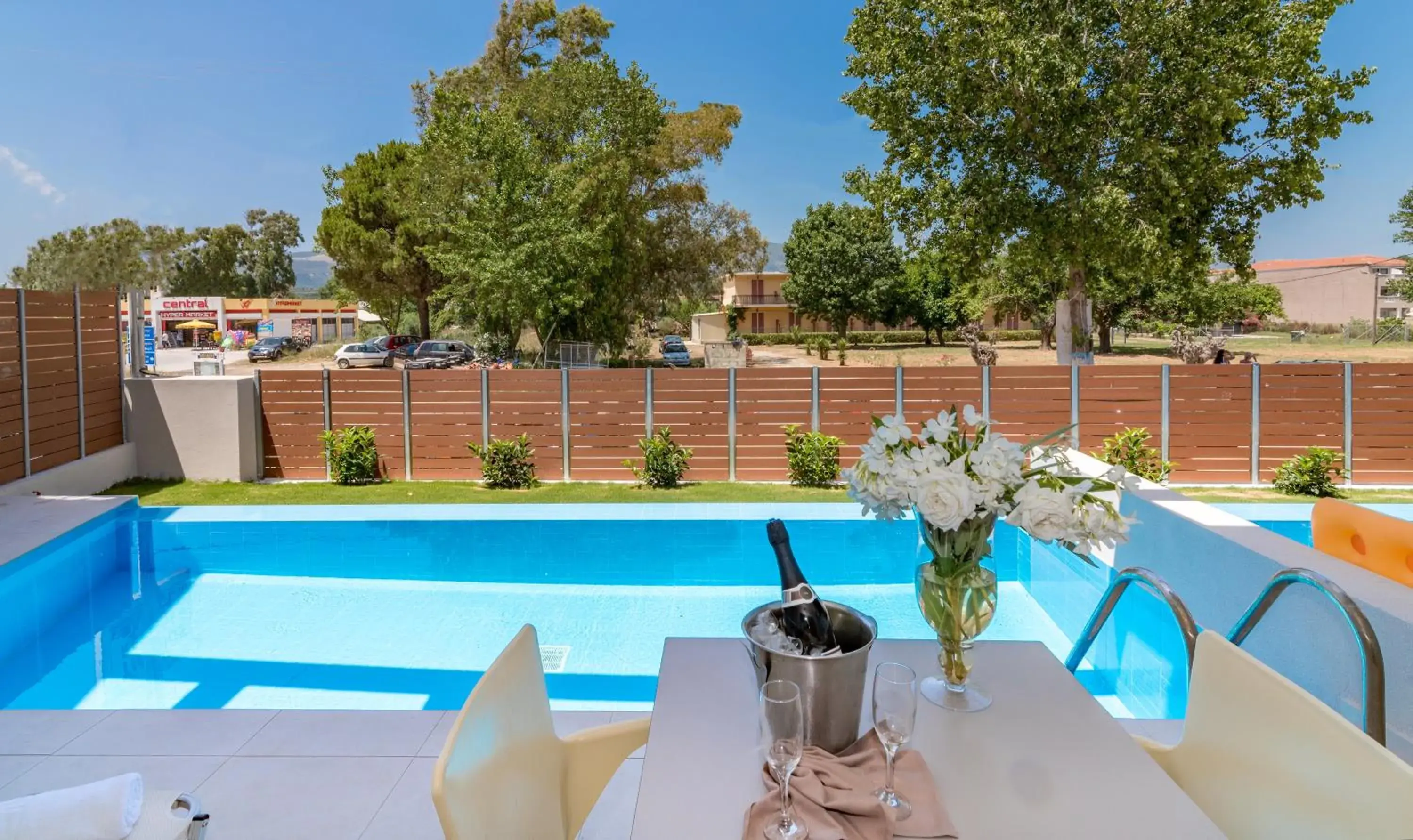 Swimming Pool in Poseidon Beach Hotel