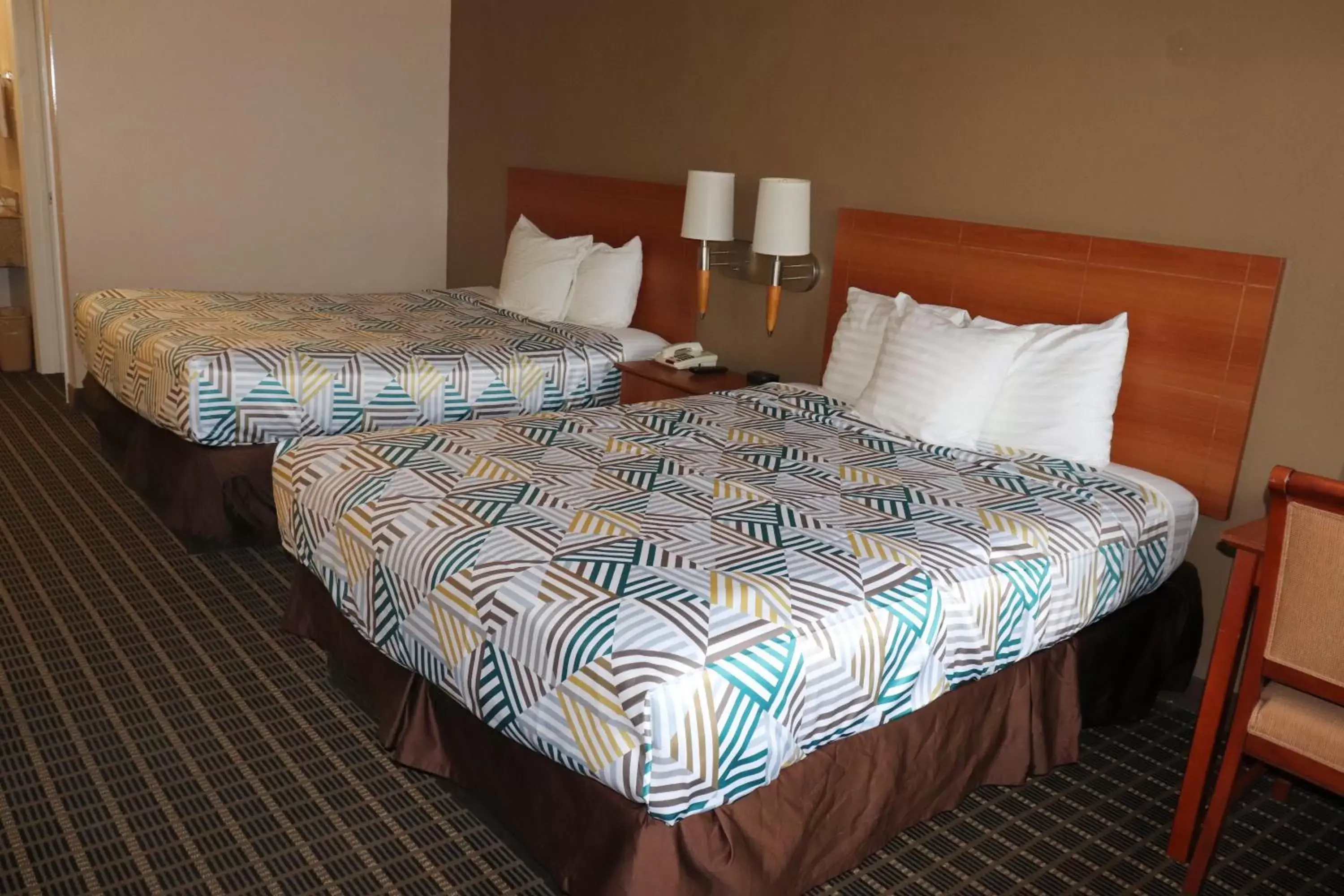 Bed in Motel 6-Alvin, TX