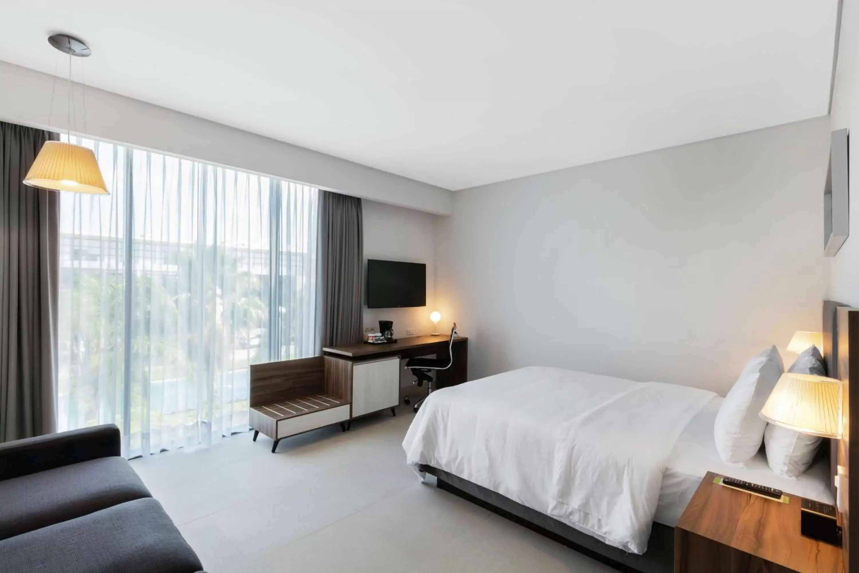 Bedroom in Hampton Inn By Hilton Cancun Cumbres