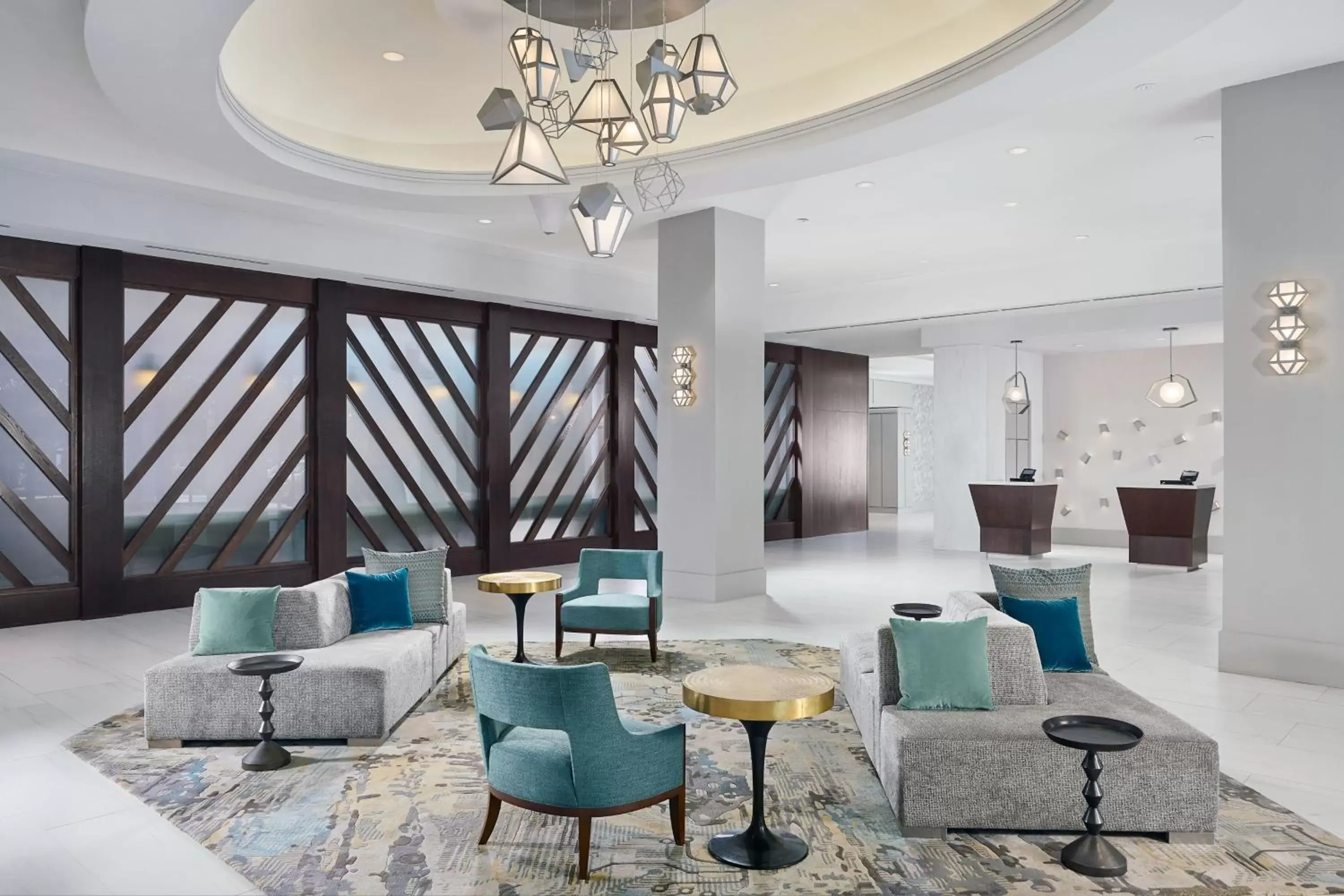 Lobby or reception, Seating Area in Orlando Marriott Lake Mary