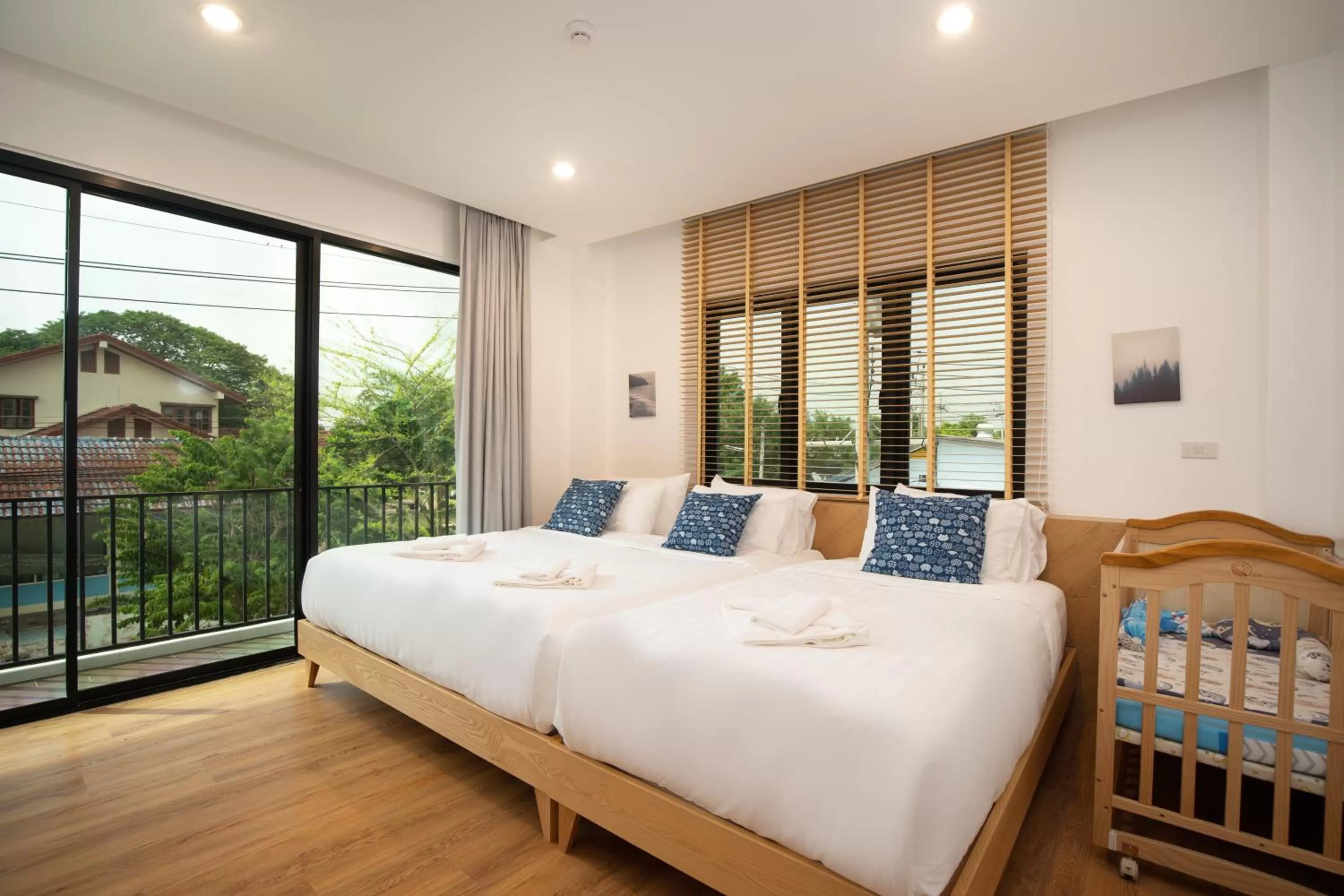 Bed in The Modeva Hotel