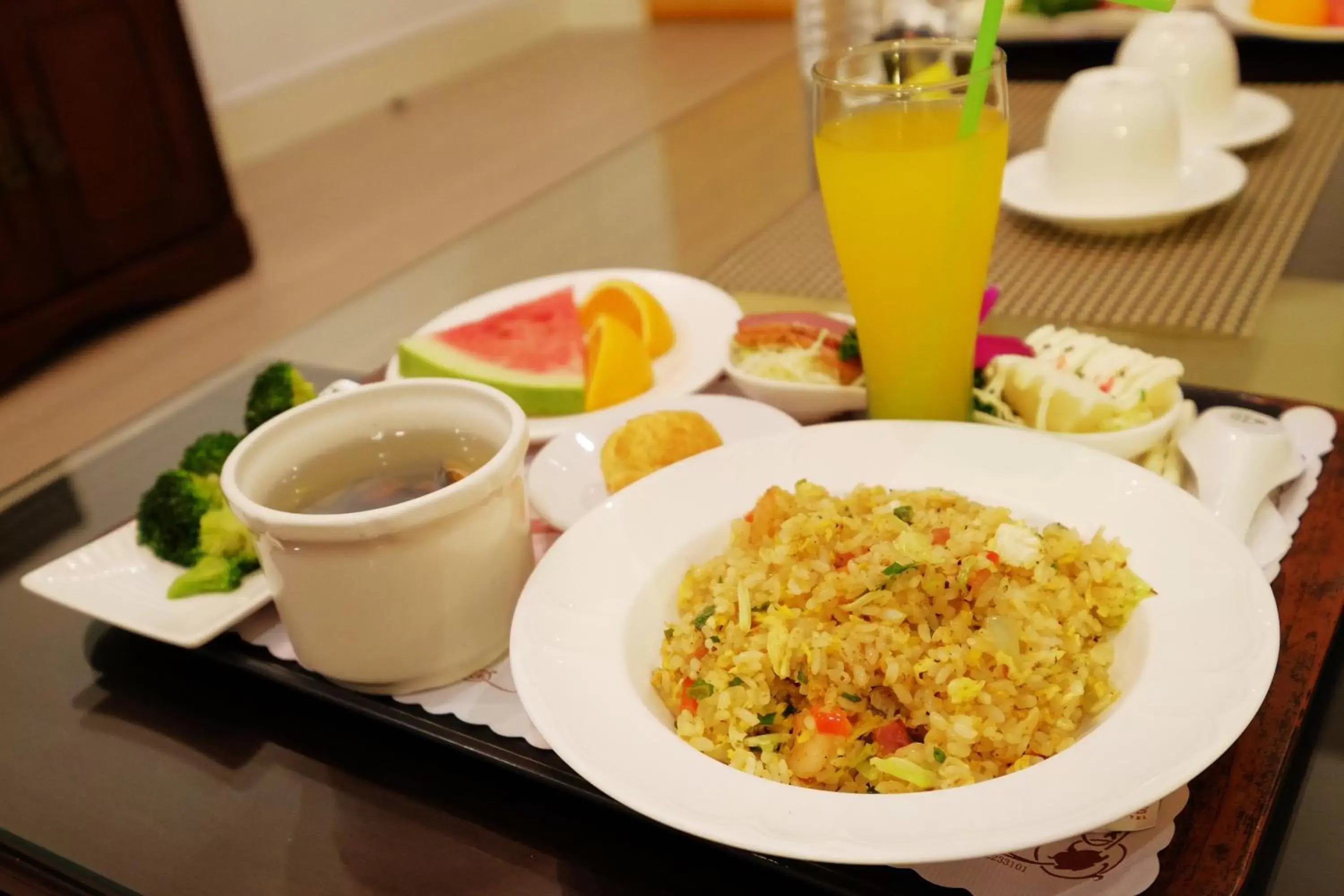 Food in Dynasty Hotel