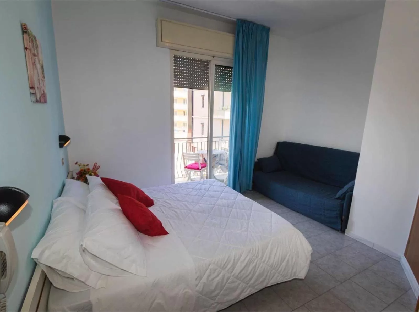 Bed in Hotel Giannella