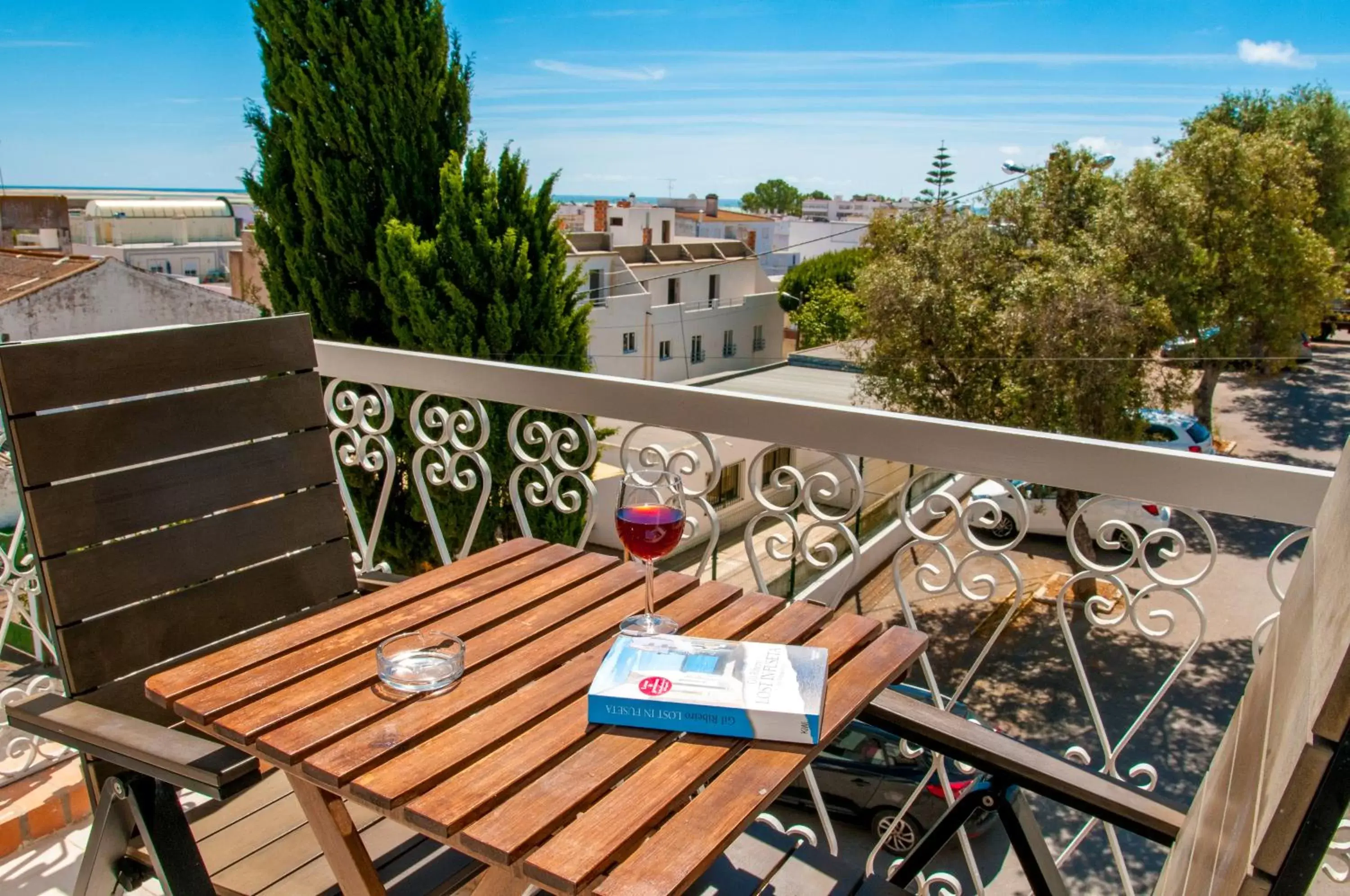 Balcony/Terrace in Estudios Salinas - Fuseta