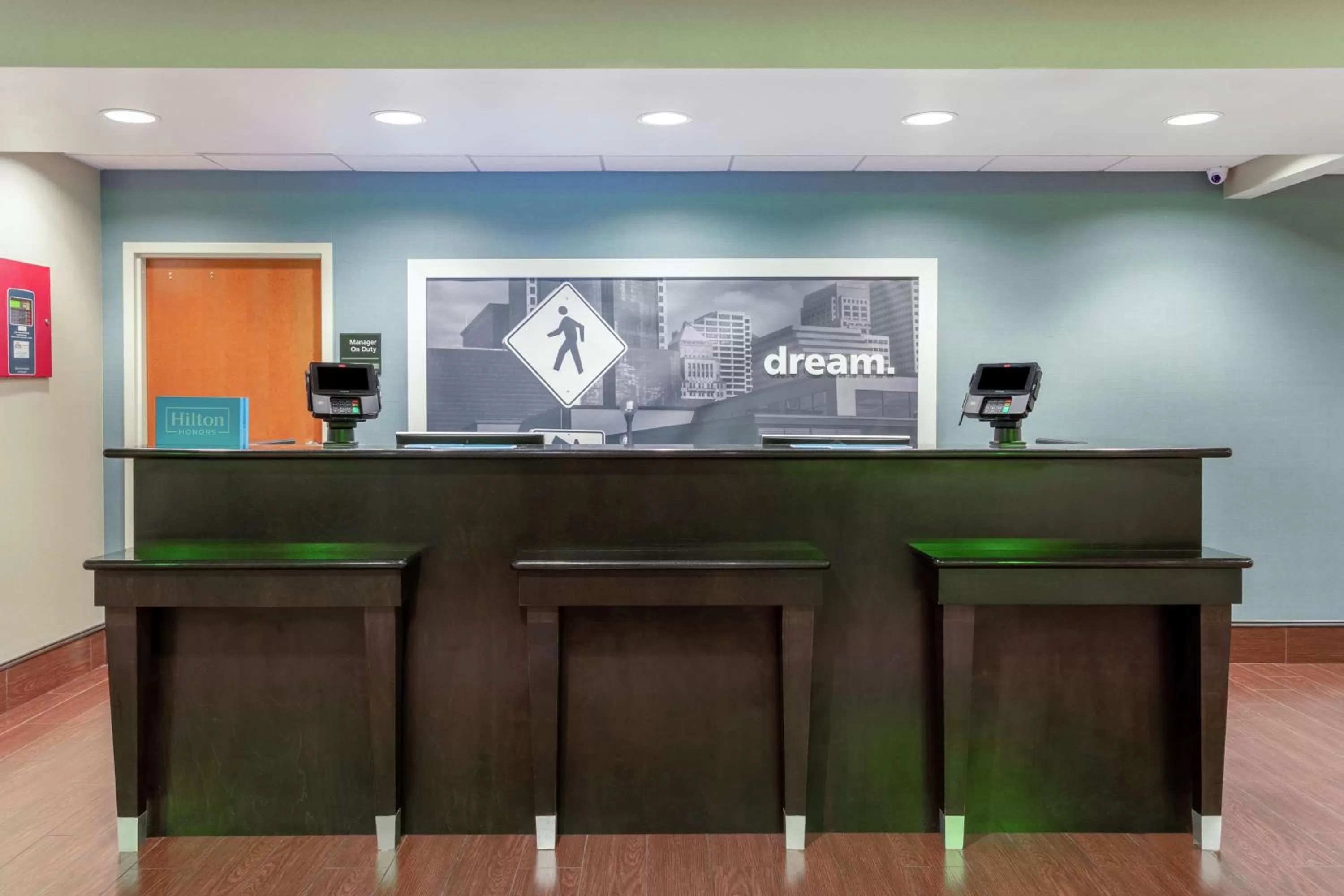 Lobby or reception in Hampton Inn Richmond - South