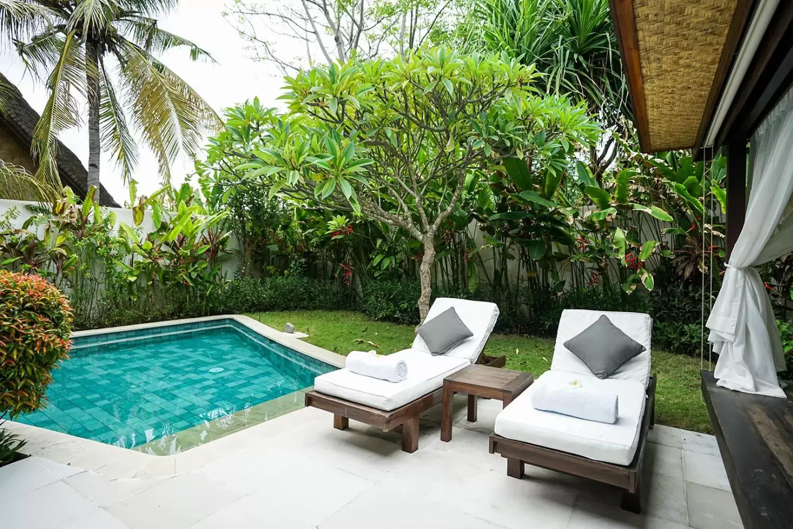 Garden, Swimming Pool in Pondok Santi Estate