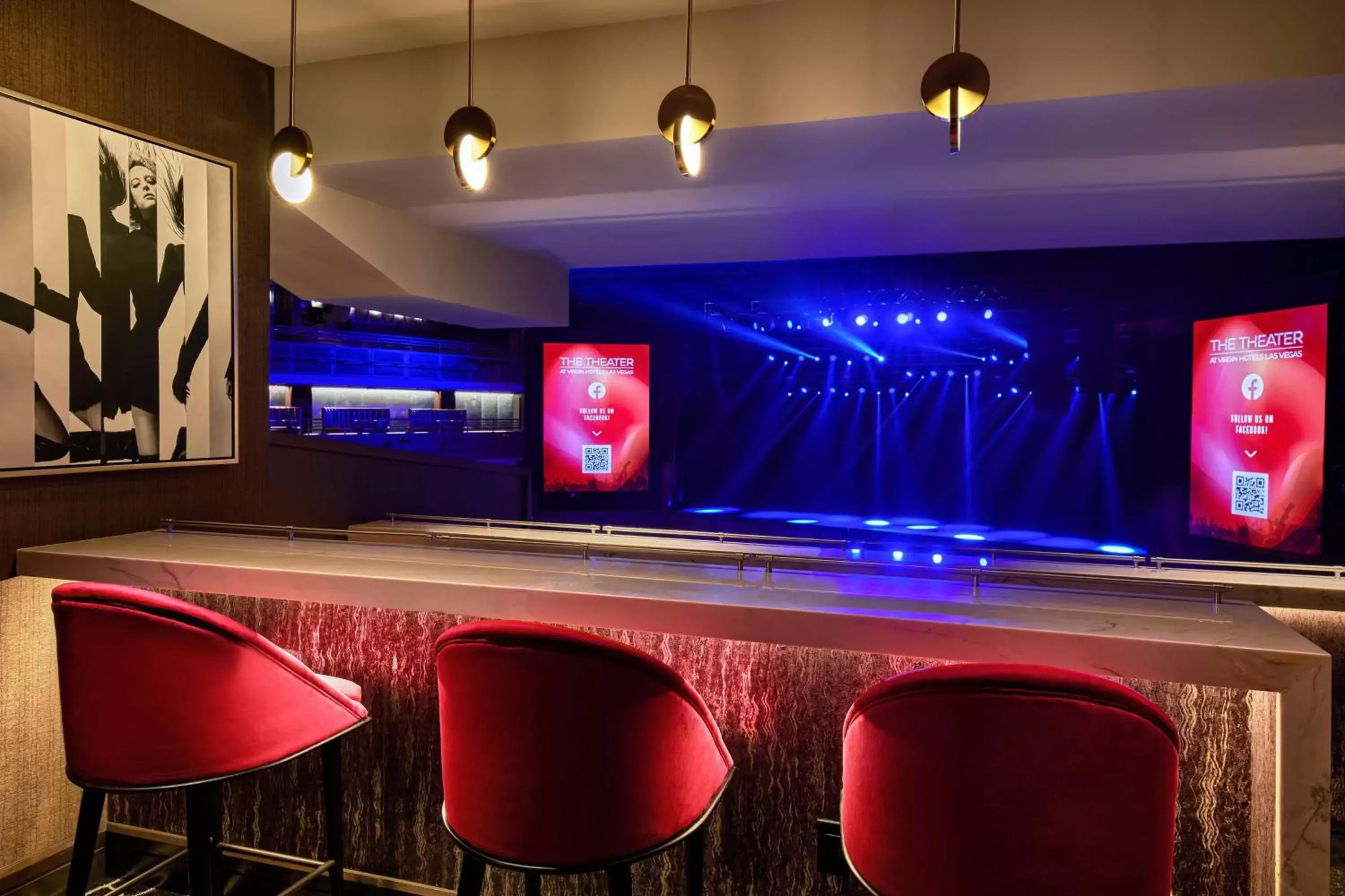 Meeting/conference room, Lounge/Bar in Virgin Hotels Las Vegas, Curio Collection by Hilton