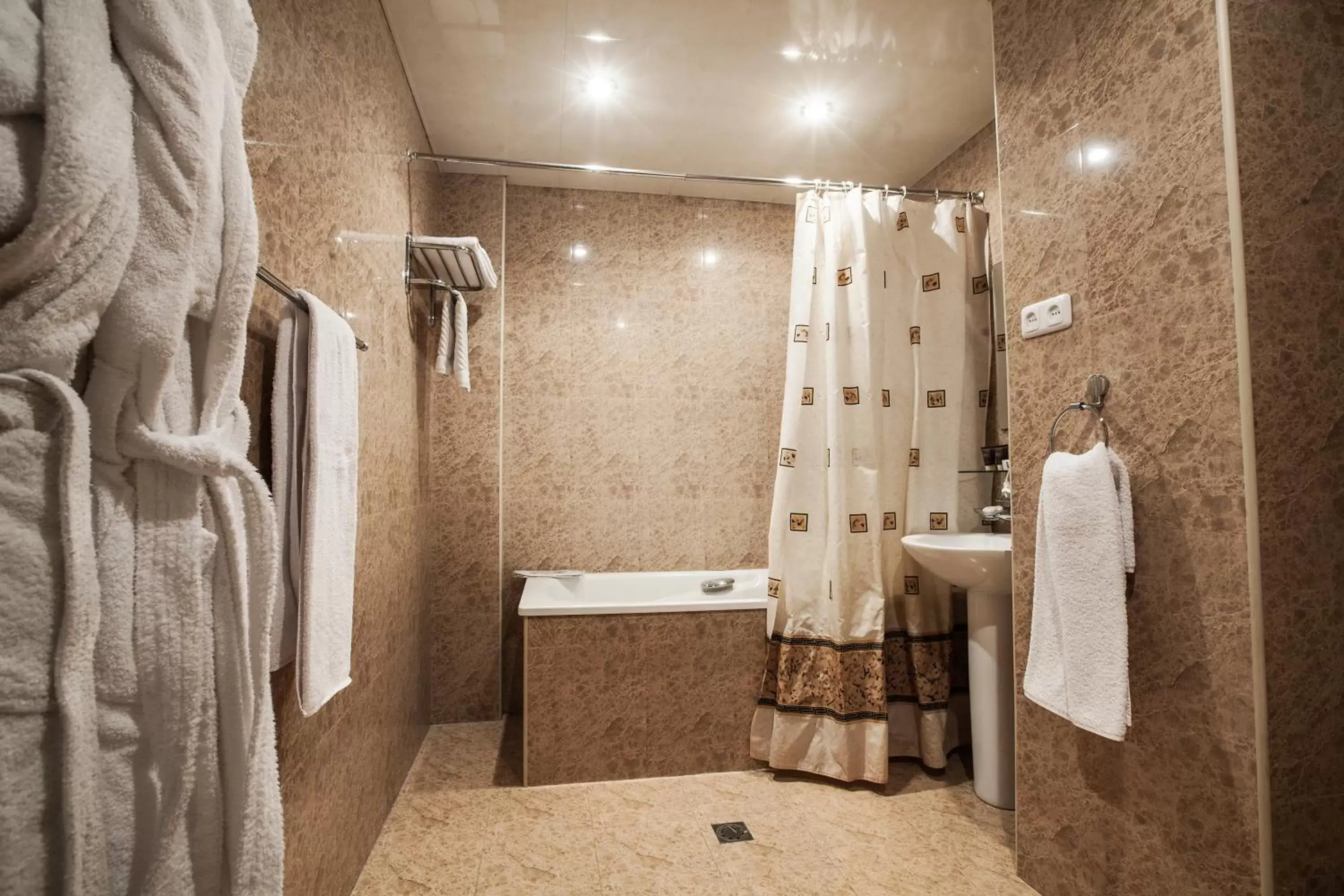Shower, Bathroom in Aviatrans Hotel